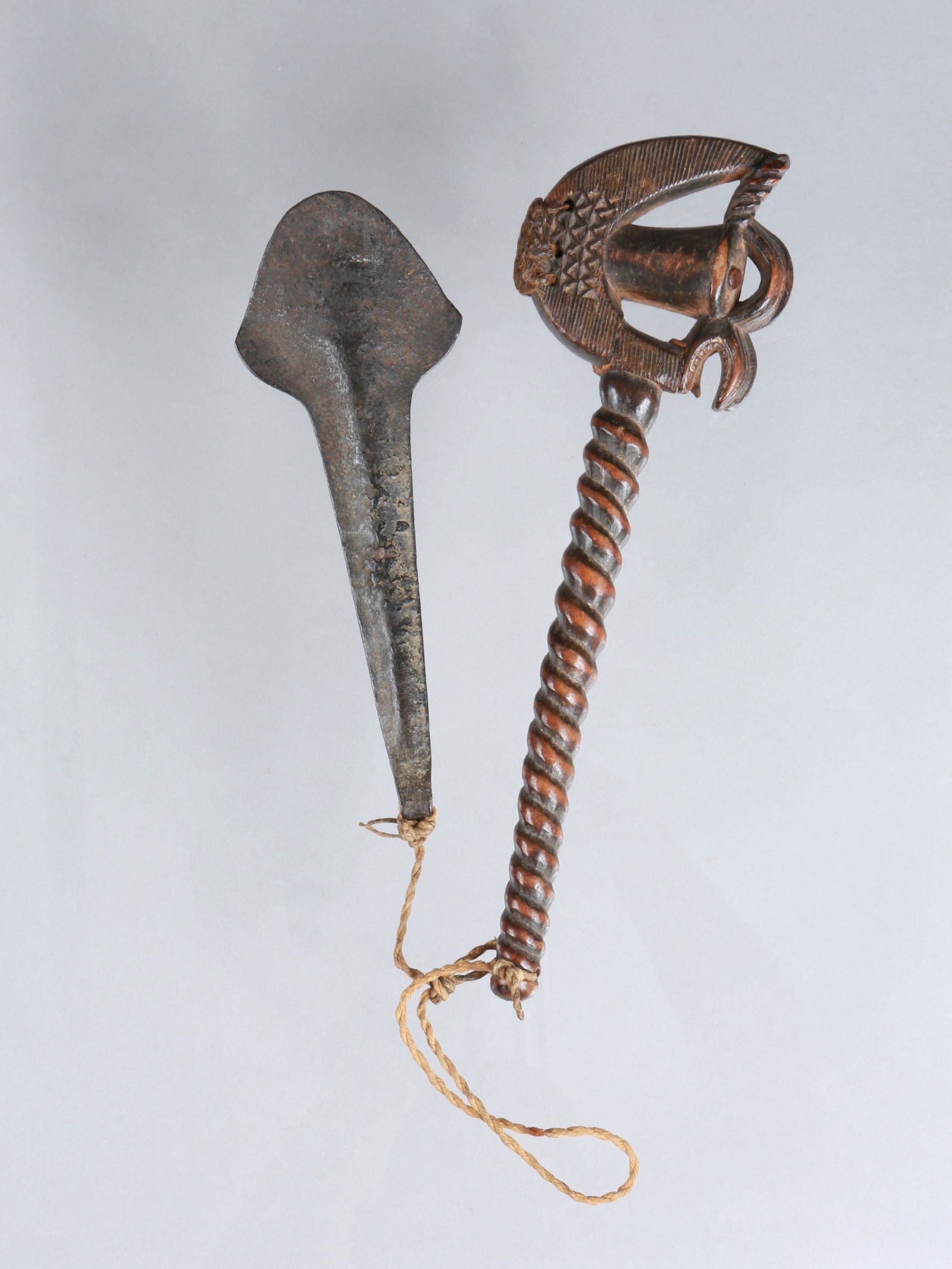 A Baule Mallet ("laouré") and Gong (1 of 13)