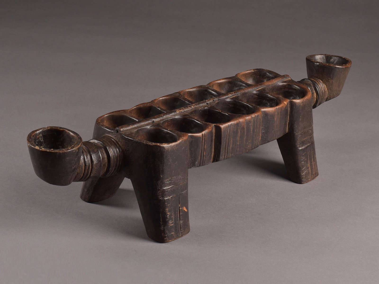 A Dan Gameboard, "awale" (1 of 10)