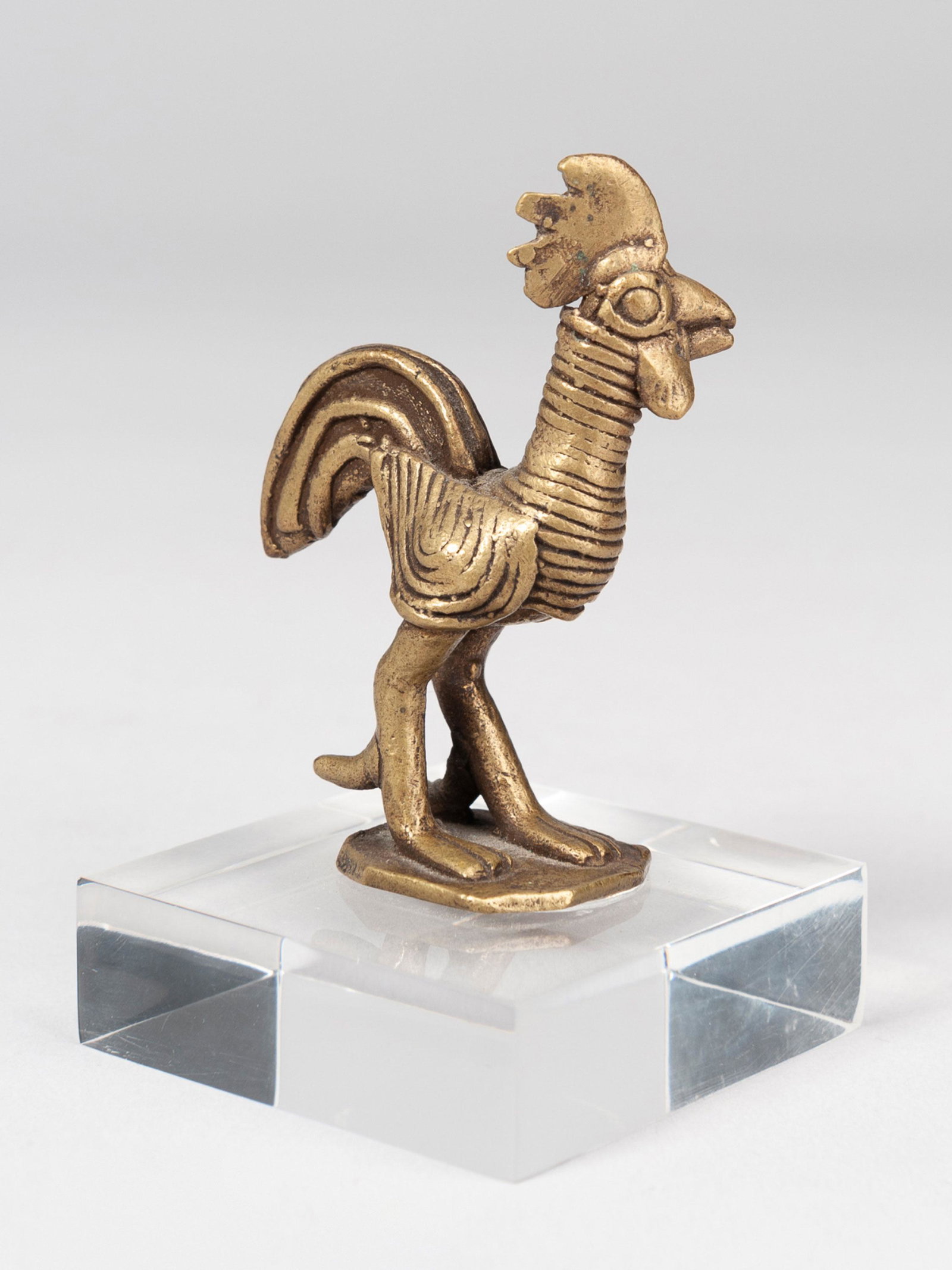 An Asante Goldweight, Rooster (1 of 9)