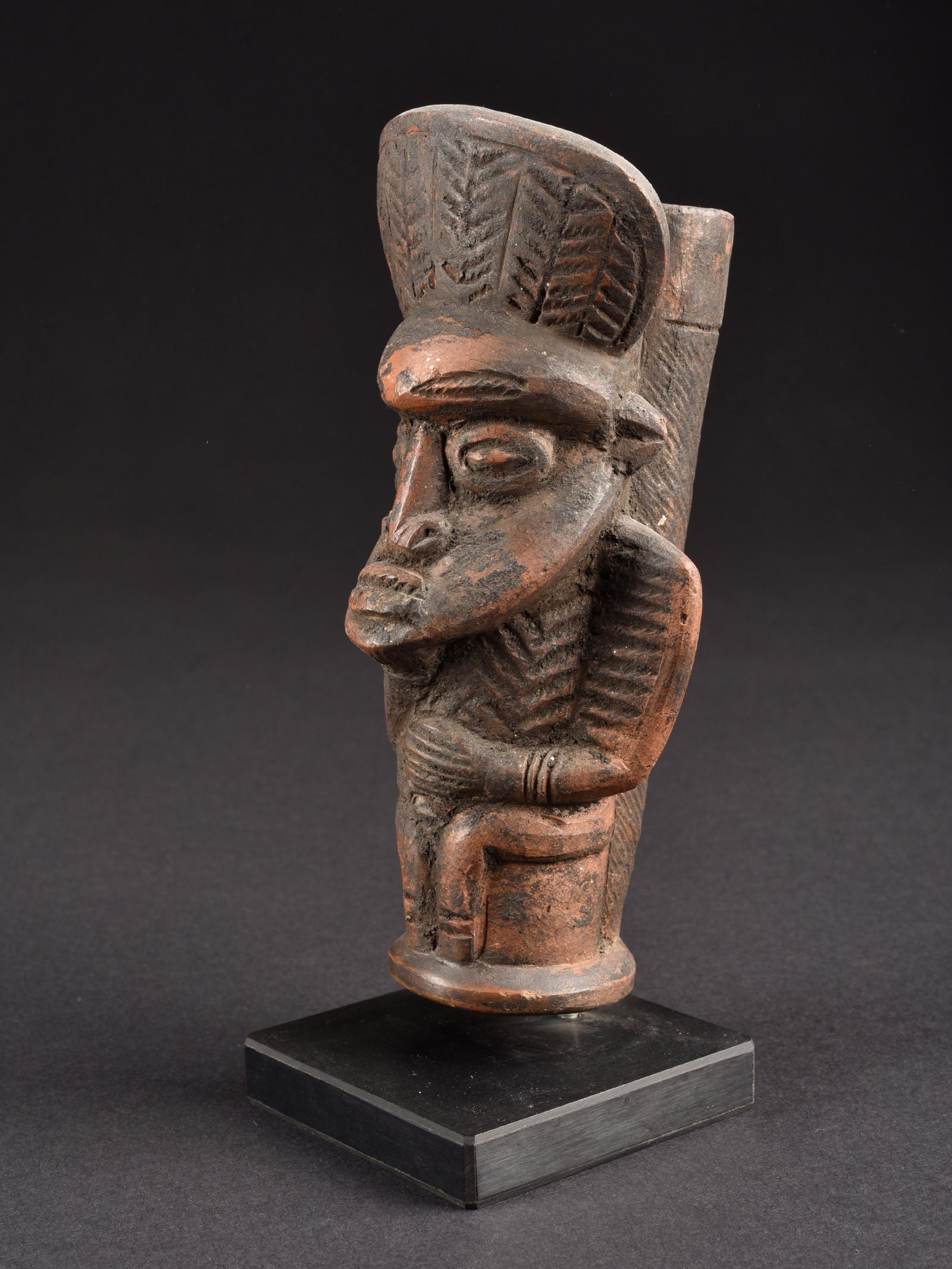 A Bamun Smoking Pipe Bowl (1 of 4)