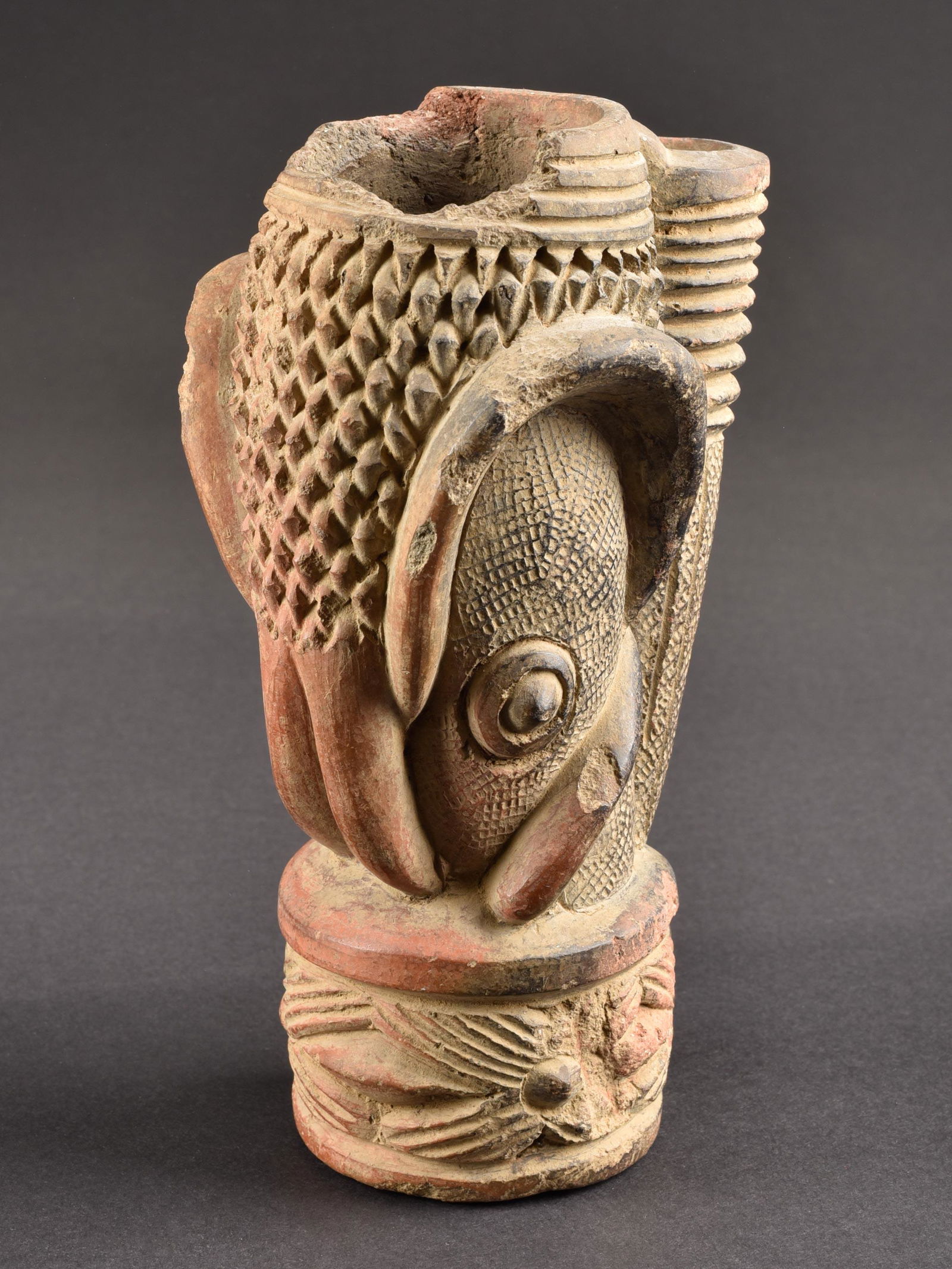 A Bamileke (?) Smoking Pipe Bowl (1 of 5)
