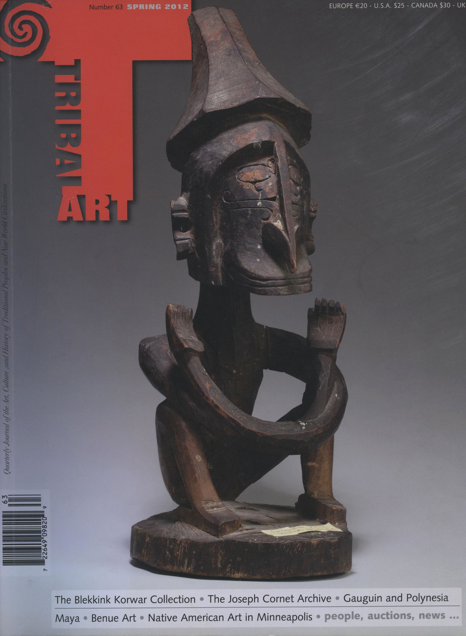 Tribal Art XVI:2 - Number 63 Spring 2012 (1 of 1)