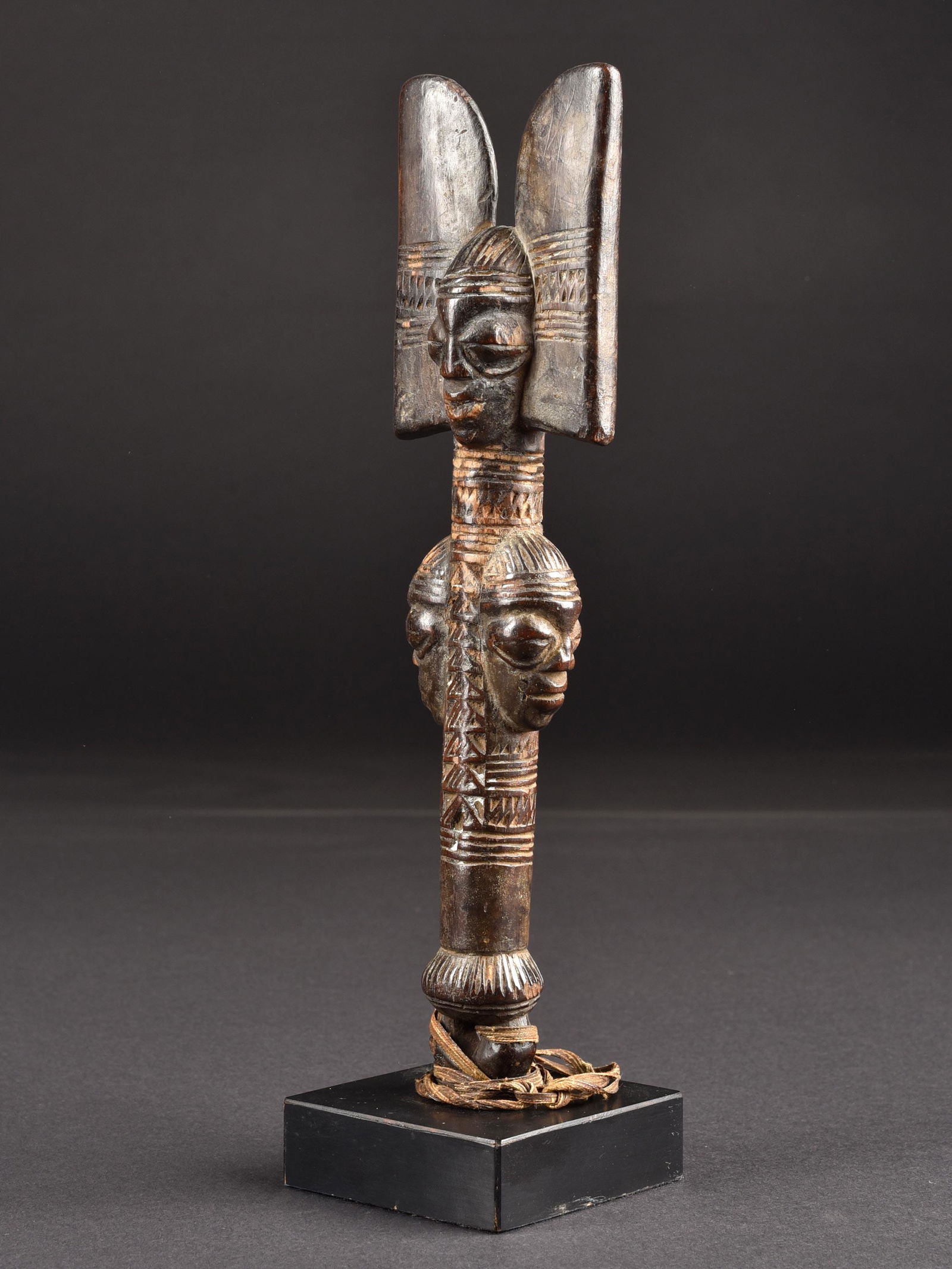 A Yoruba Staff, "oshe shango" (1 of 4)