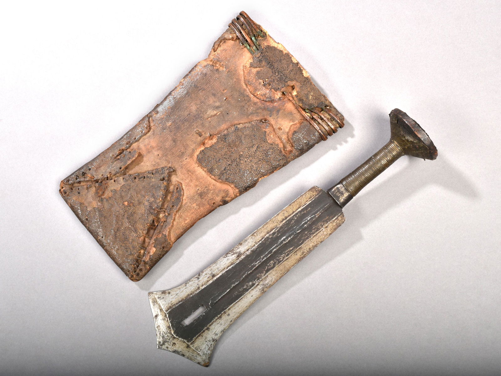 A Teke Short Sword with Sheath (1 of 13)