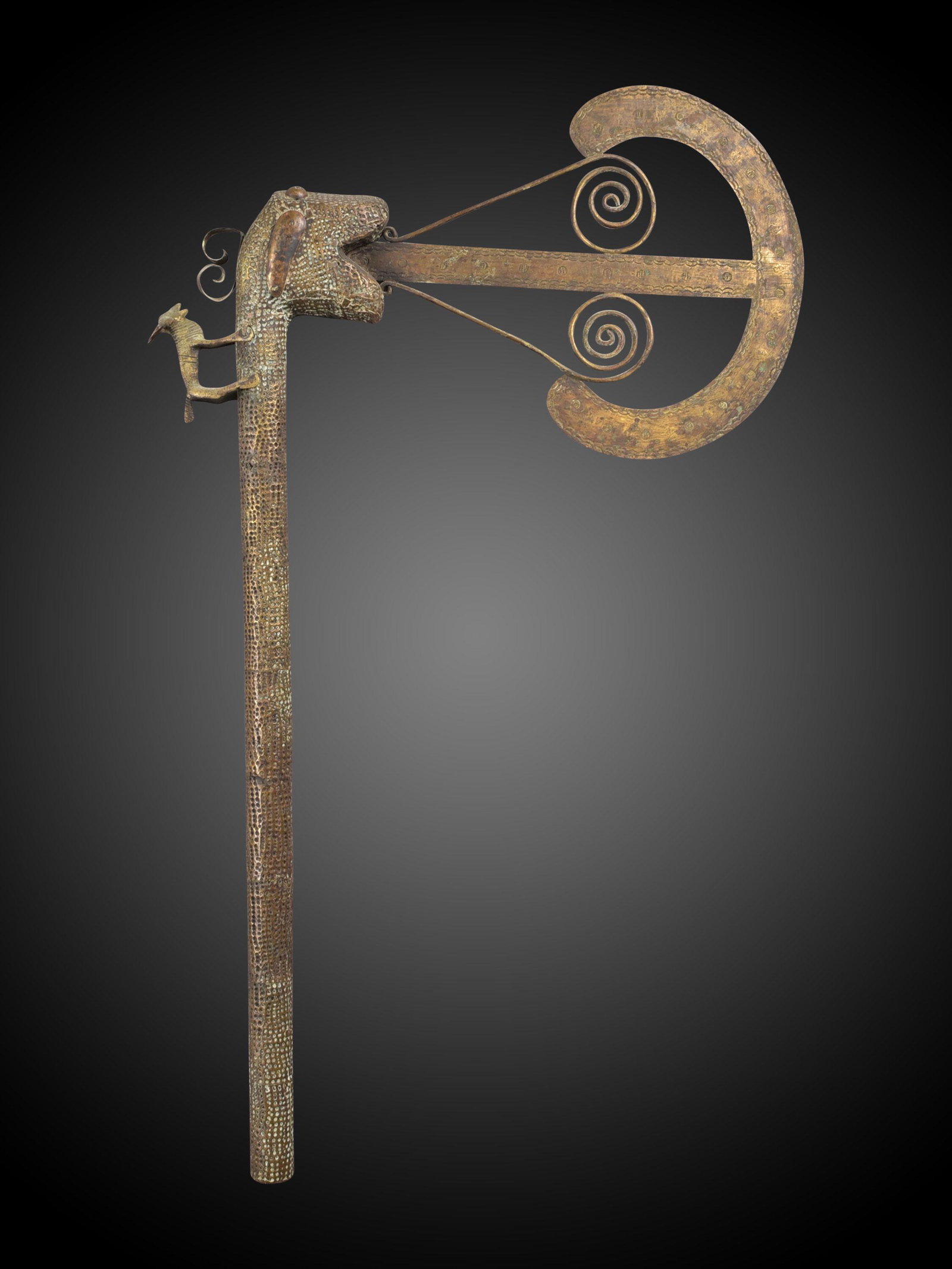 A Fon Ceremonial Szepter (Recade), "sokpo" (1 of 9)