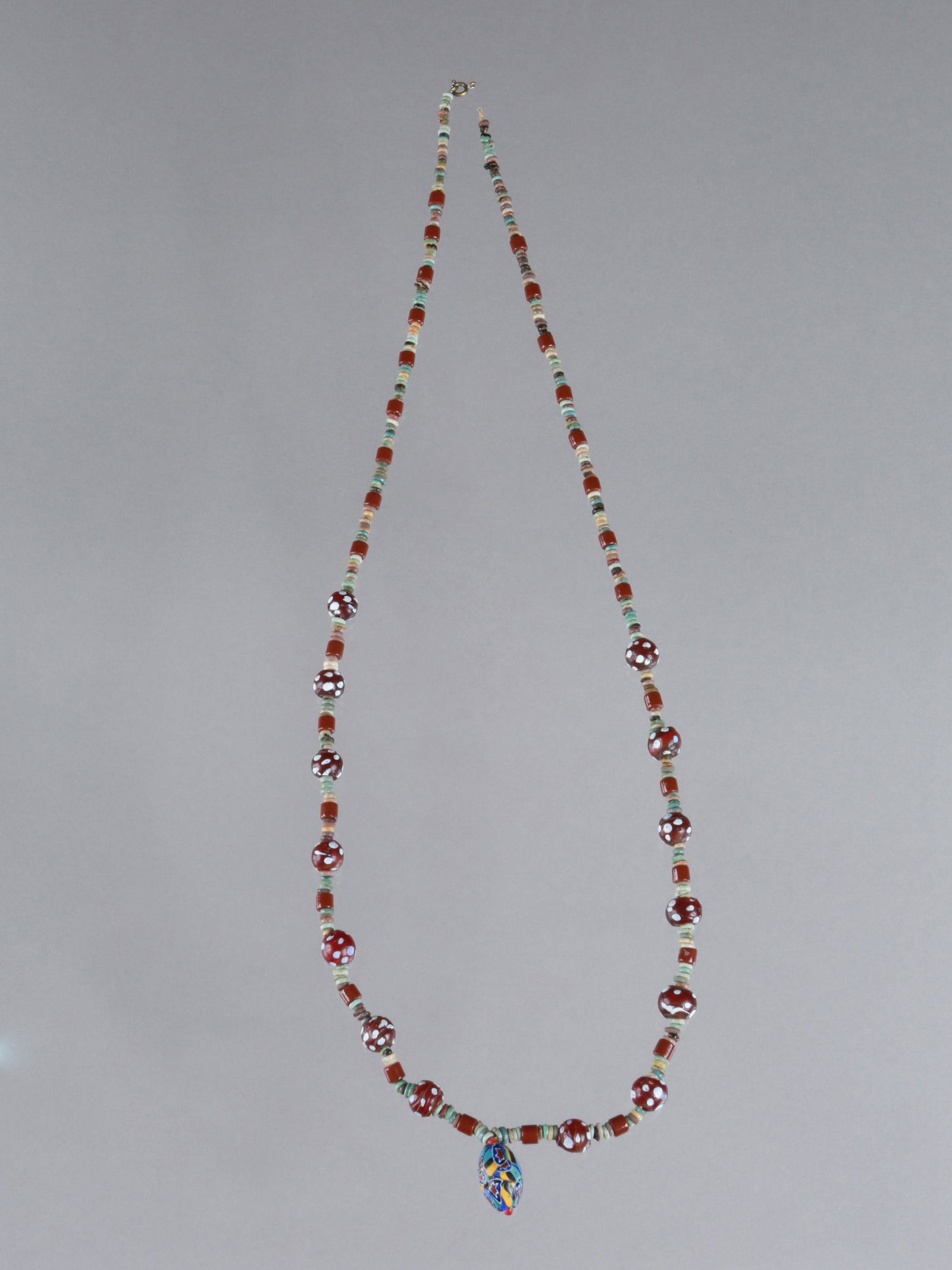 A Venetian Glass Bead Necklace (1 of 9)