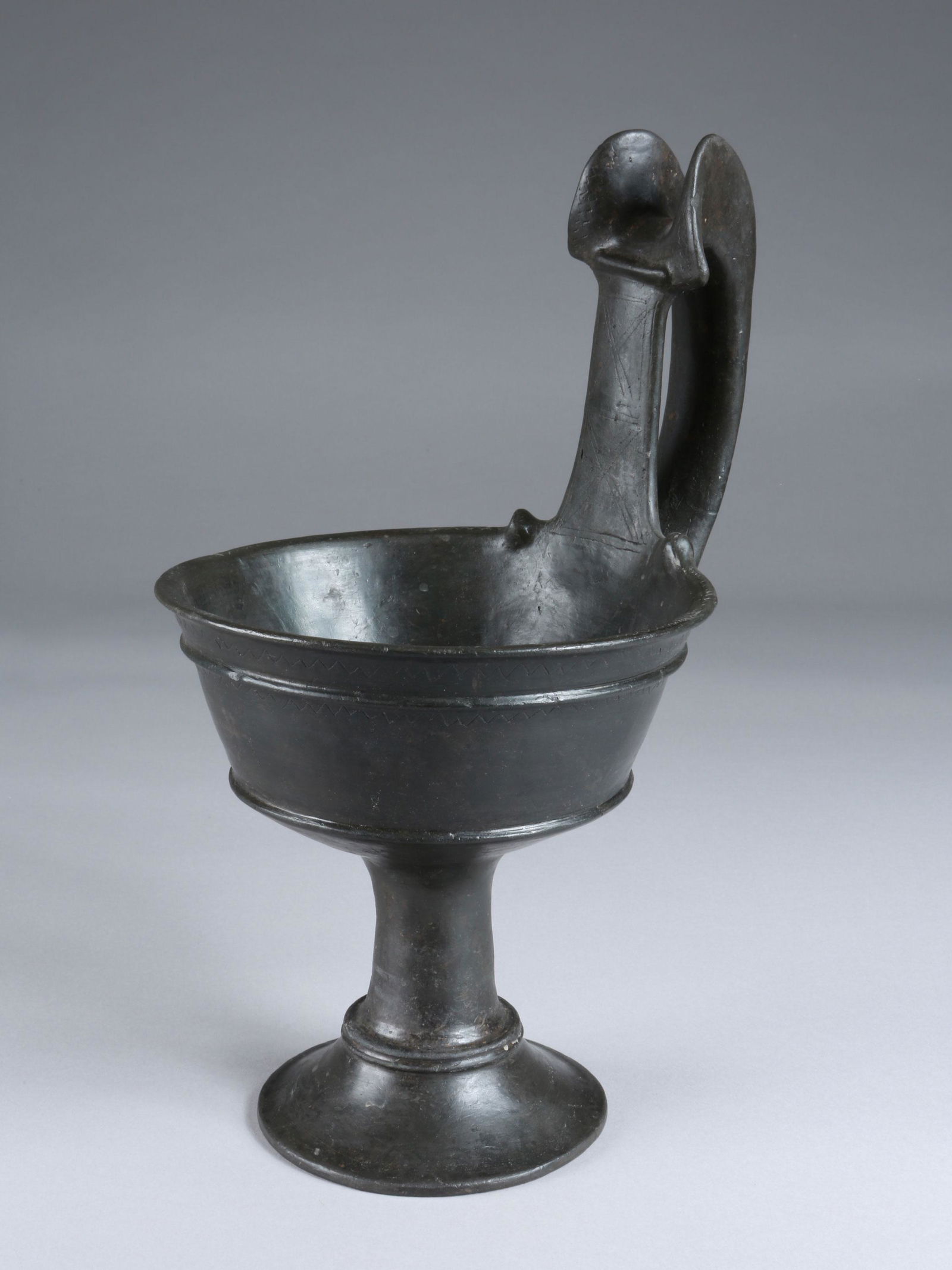 A large Etruscan Kyathos, Bucchero (1 of 20)