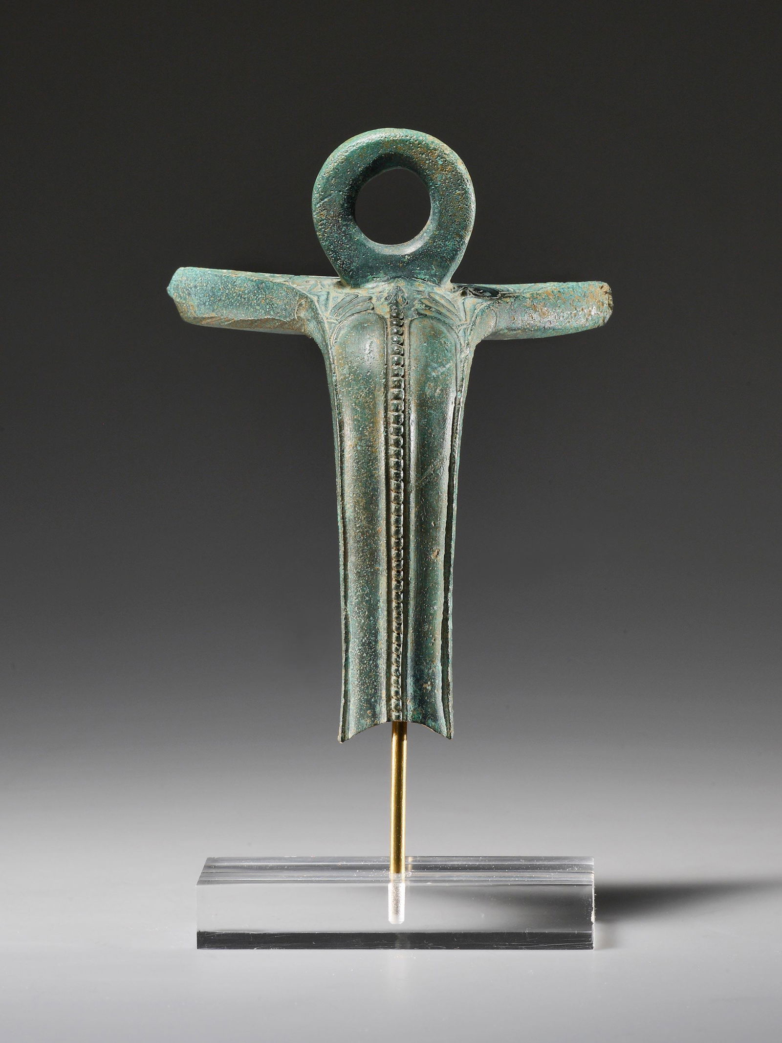 Handle of a Bronze Vessel (Ancient Greek Art) (1 of 13)