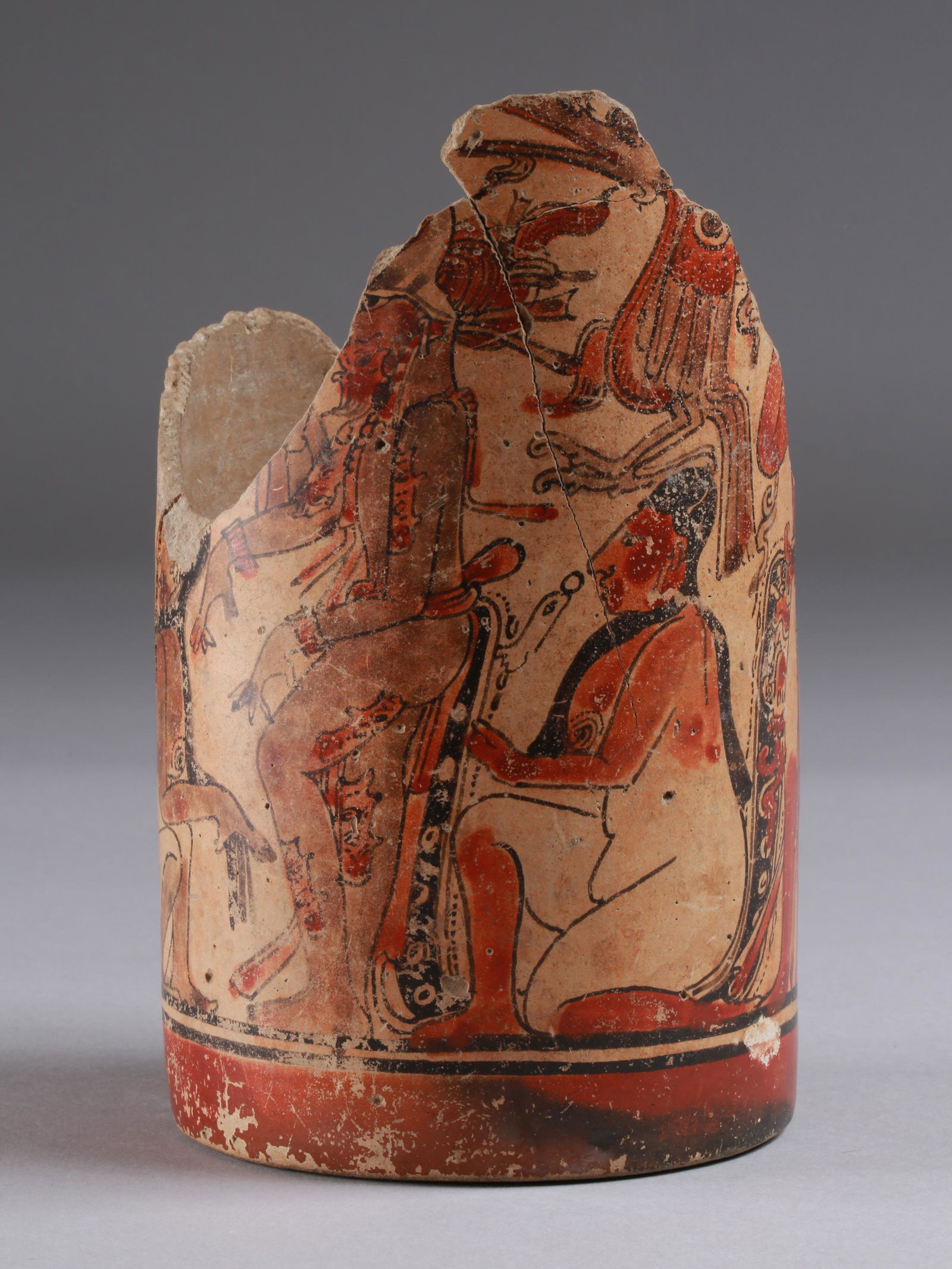 A Mayan Cylinder Vase Fragment (1 of 13)