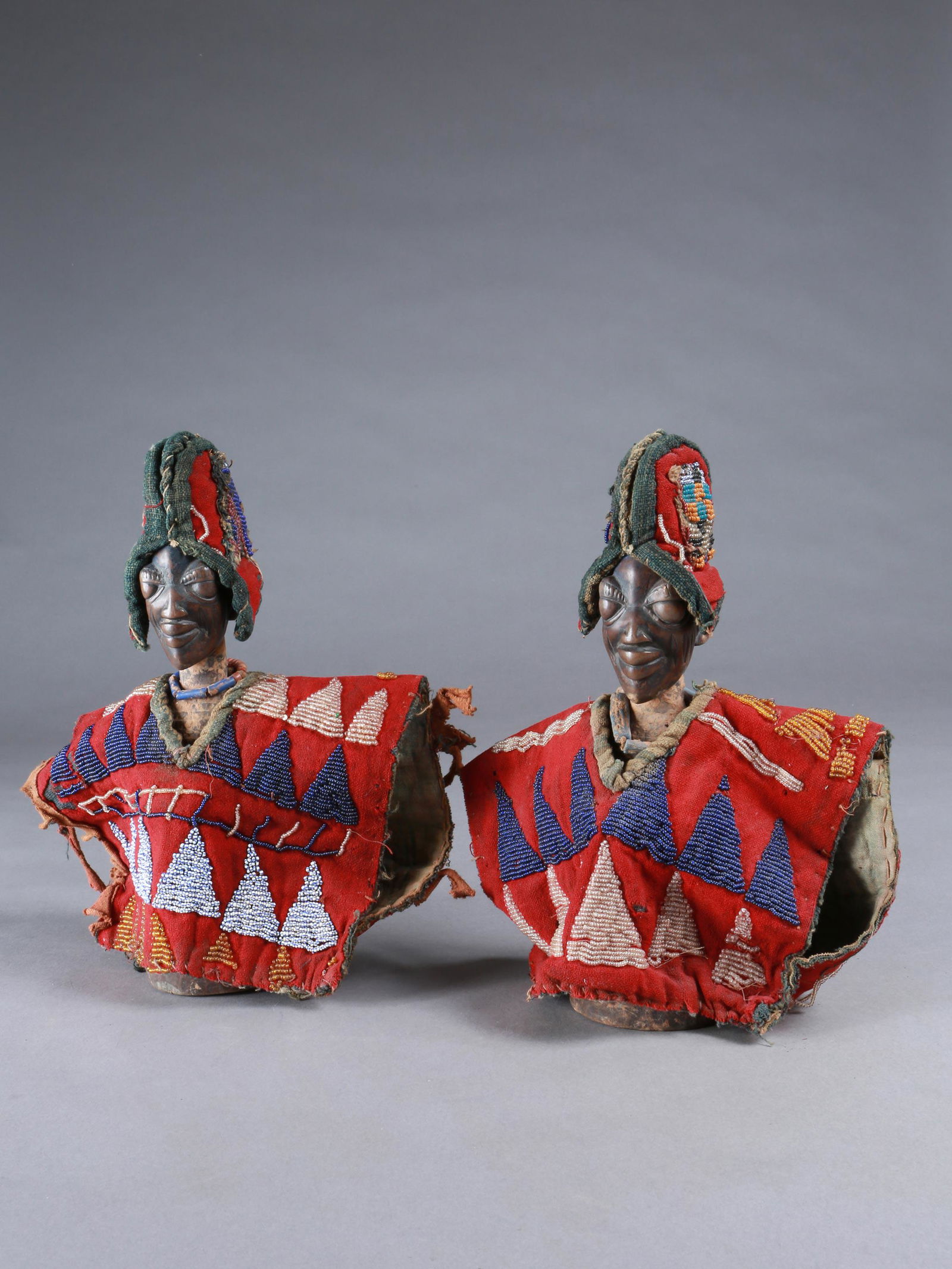 A Yoruba Pair of Twin Figures, "ere ibeji" (1 of 14)