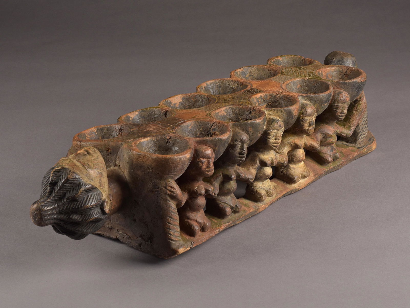 A Yoruba Gameboard, "opon ayo" (1 of 17)