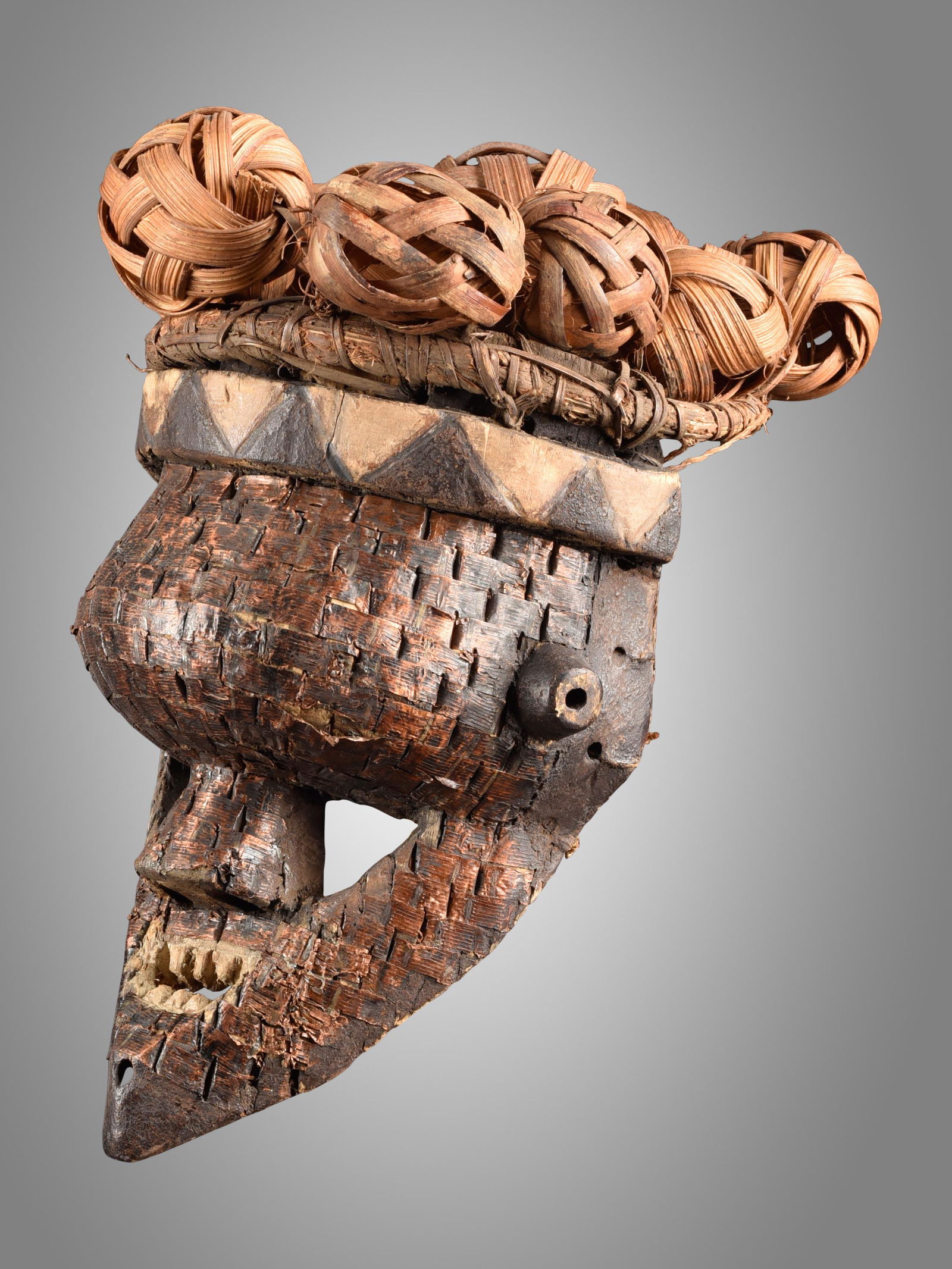 A Salampasu Mask, "mukinka" (1 of 9)