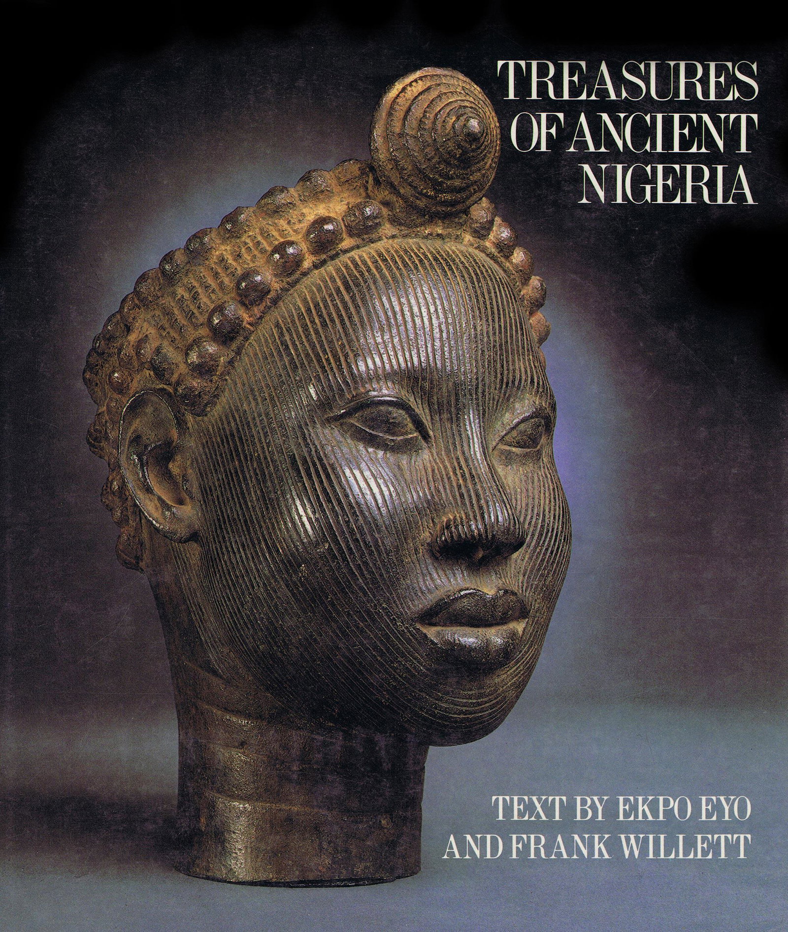 Treasures of Ancient Nigeria: Treasures of Ancient Nigeria Ekpo, Eyo / Willett, Frank New York: Alfred A. Knopf, Inc. (1980). ISBN: 0-394-50975-7 In association with the Detroit Institute of Arts. English text 162 pages Numerous i