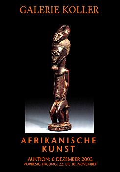 Galerie Koller. Afrikanische Kunst - Auktion 1 (1 of 1)