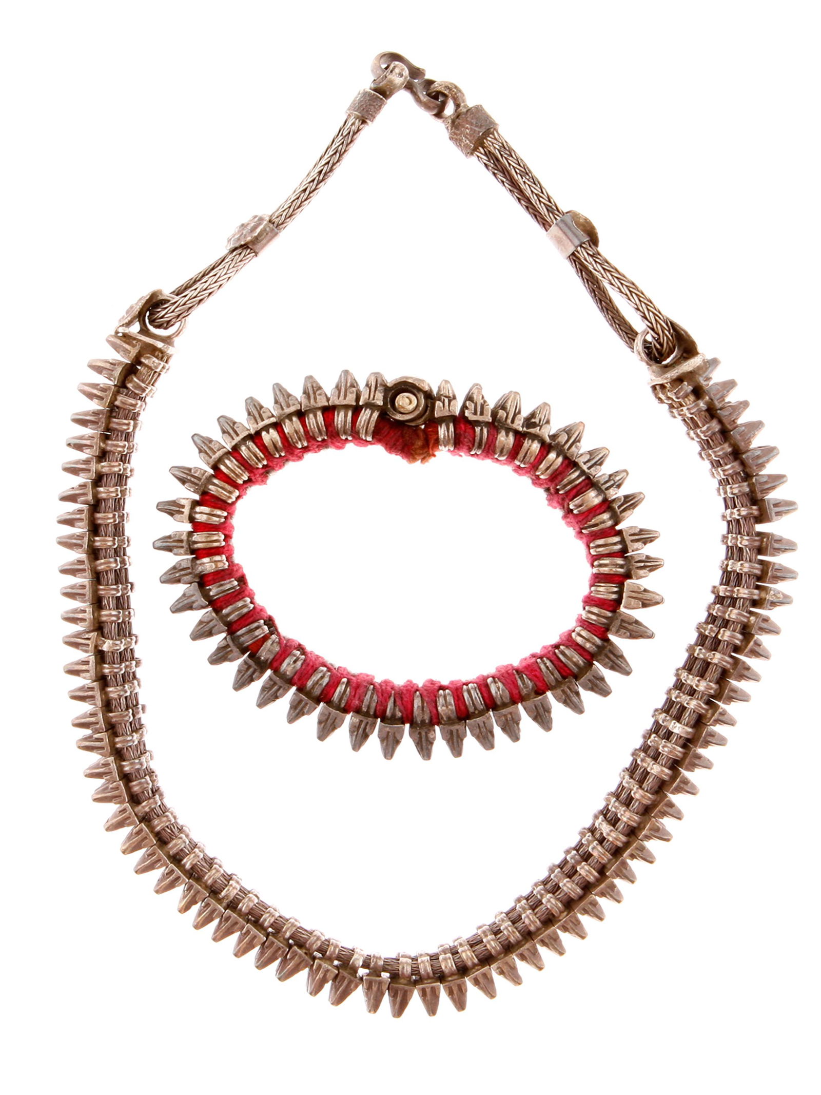 An Indian Wristband and Necklace (1 of 5)