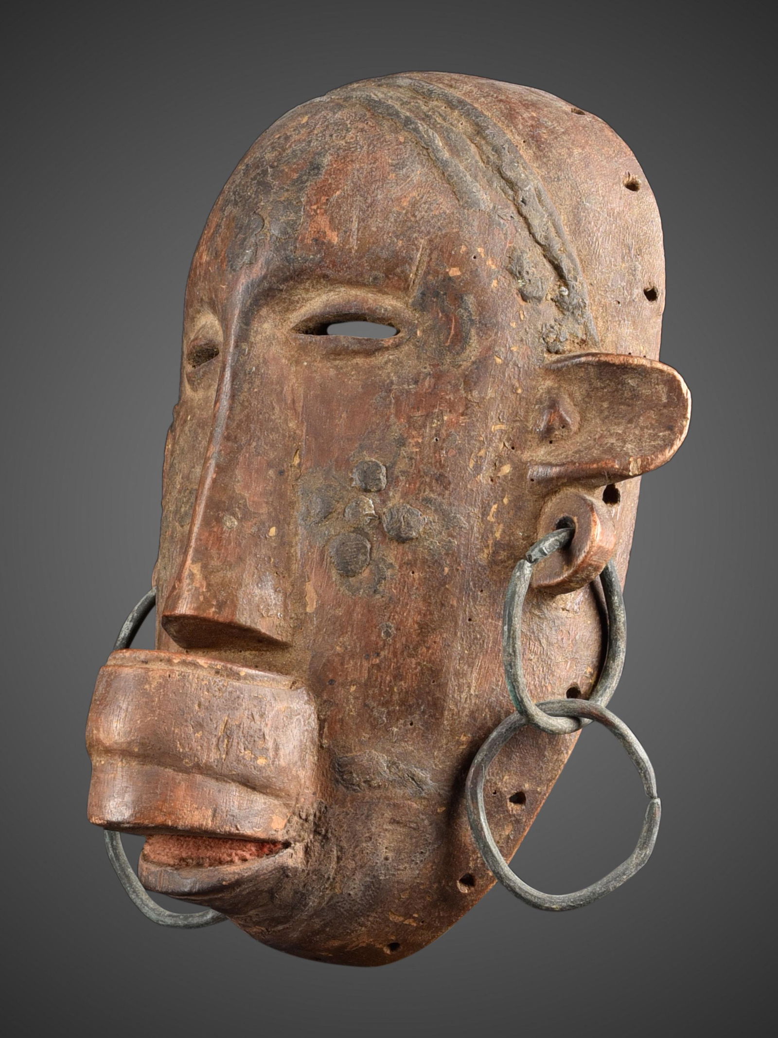 A Makonde Mask, "ndimu" (1 of 12)