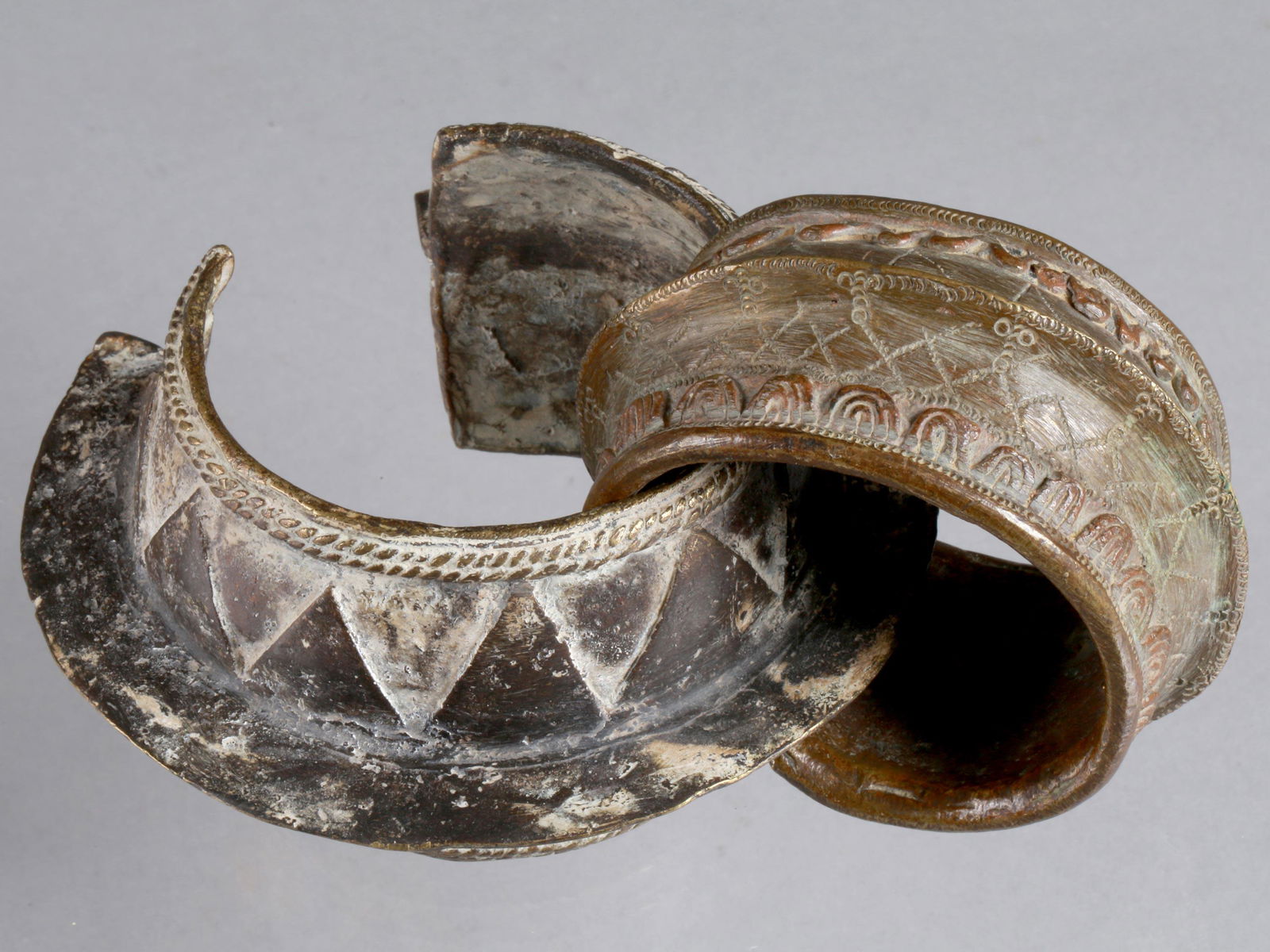 2 Bronze Anklets (1 of 6)