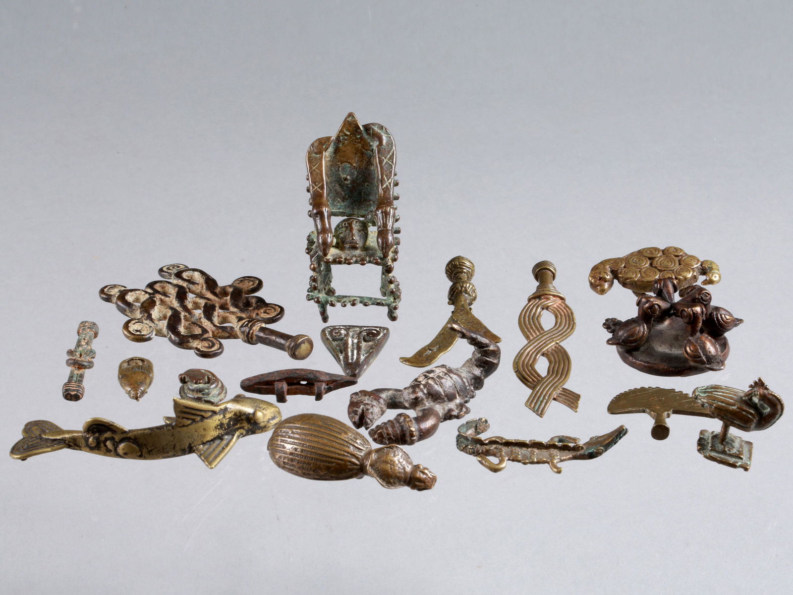 17 Akan Goldweights (1 of 4)