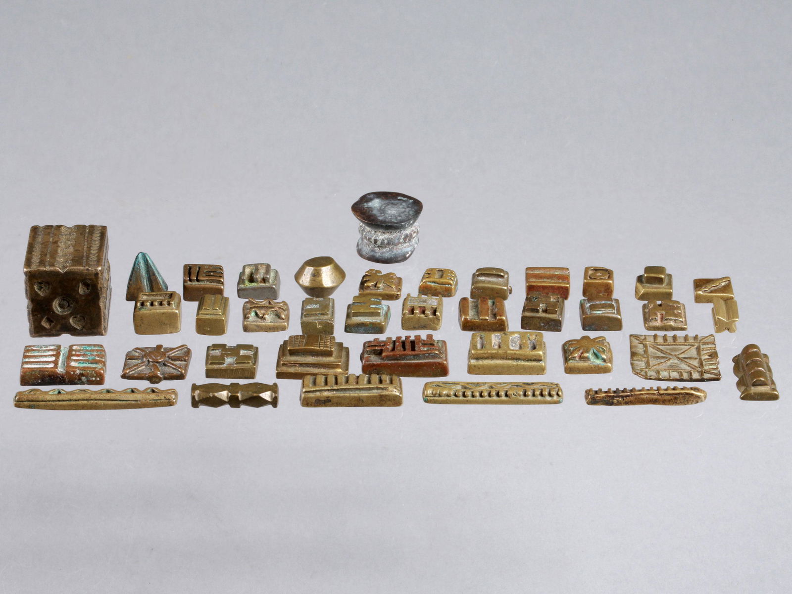 38 Akan Goldweights (1 of 4)