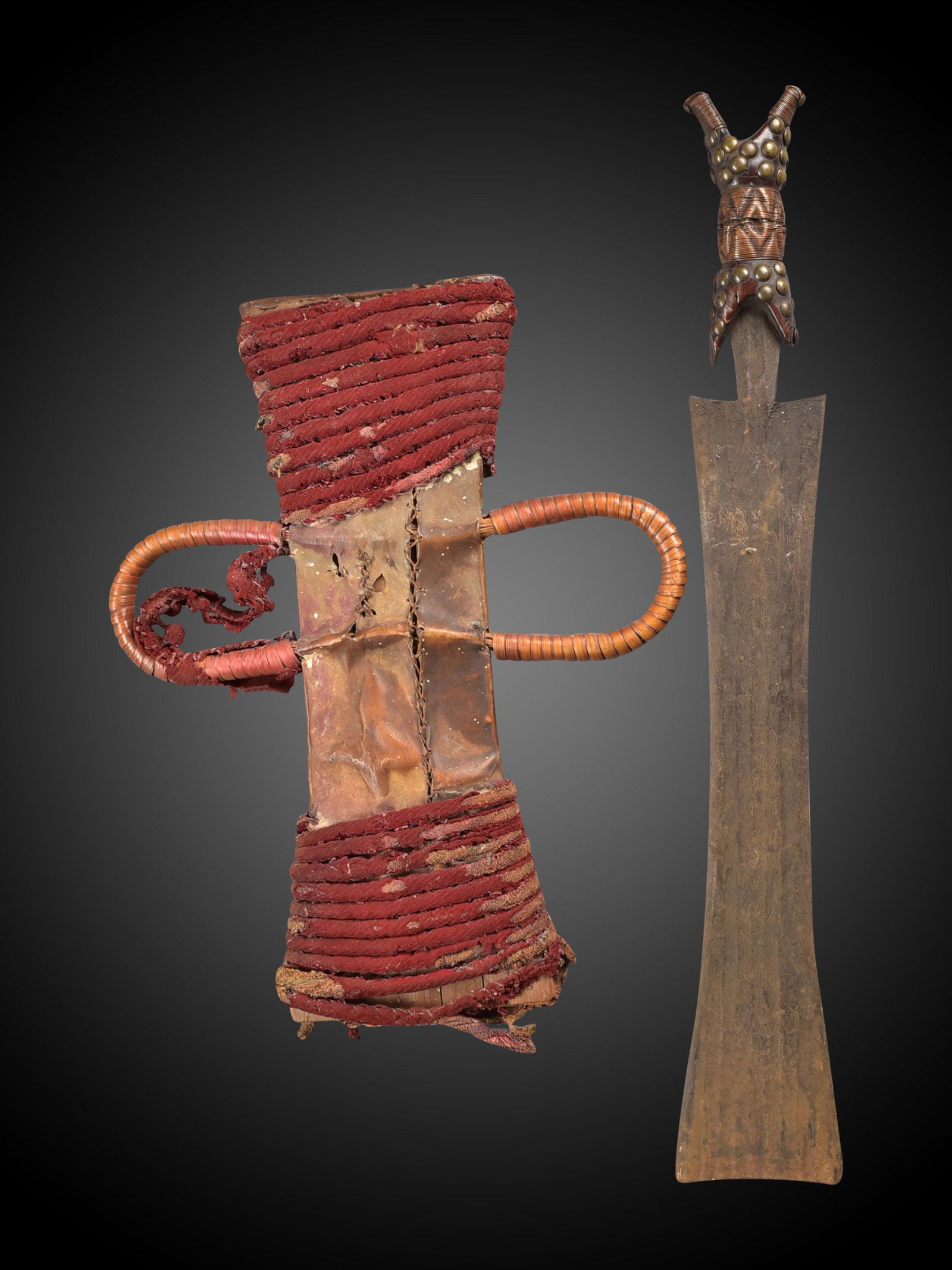 A Tikar Sword in Scabbard (1 of 8)