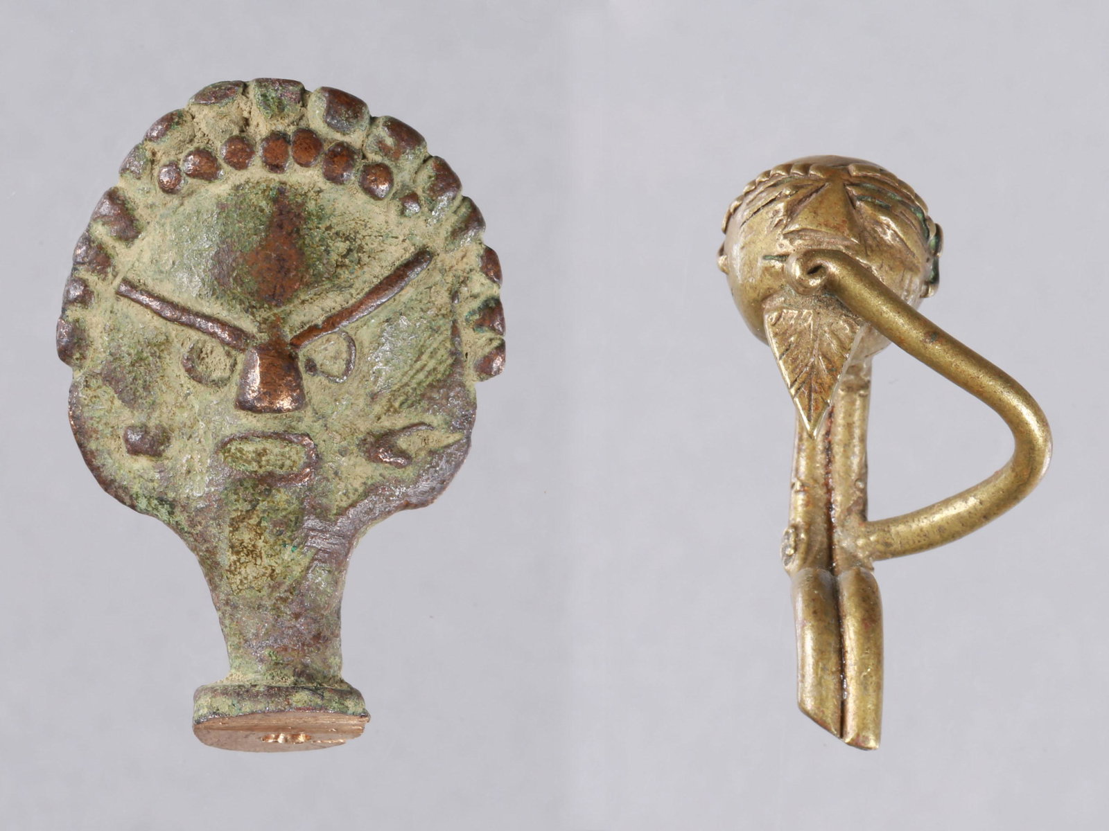 An Akan Head and an Akan Miniature Figure (1 of 15)