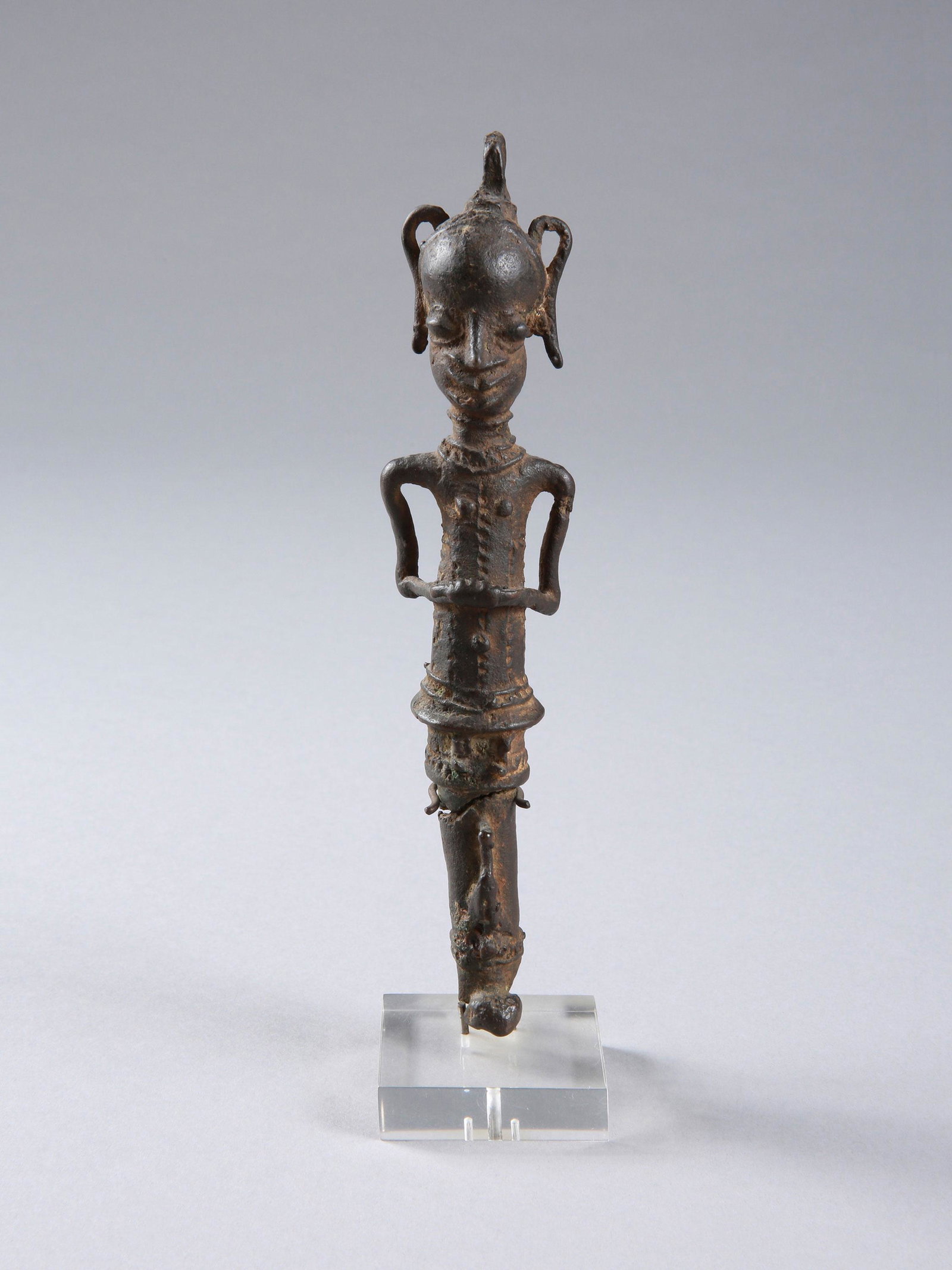 A Yoruba Staff, "edan ogboni" (1 of 12)