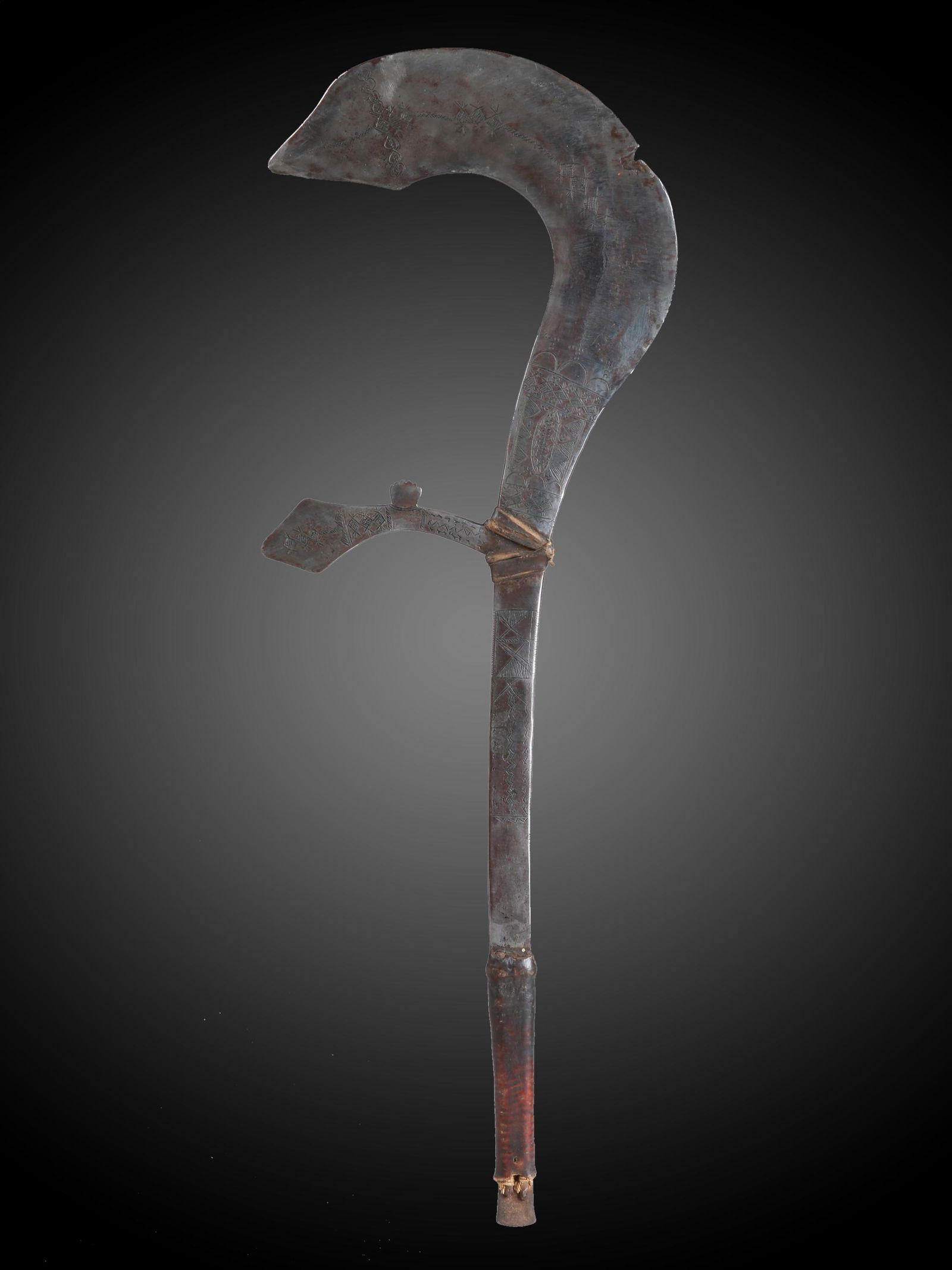 A Nuba Throwing Knife (1 of 7)