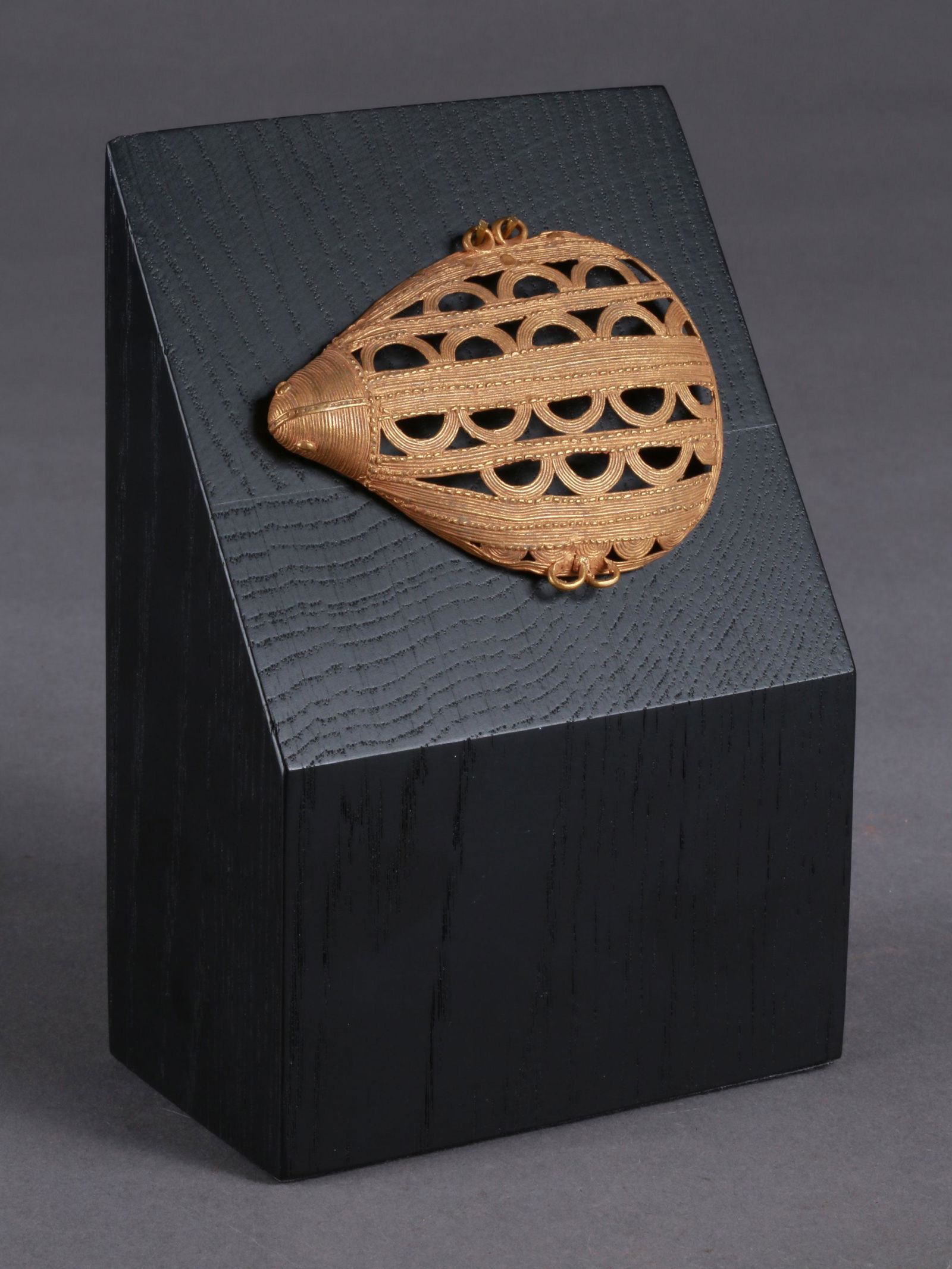 An Akan Jewelry Piece in Shape of a Beetle (1 of 9)