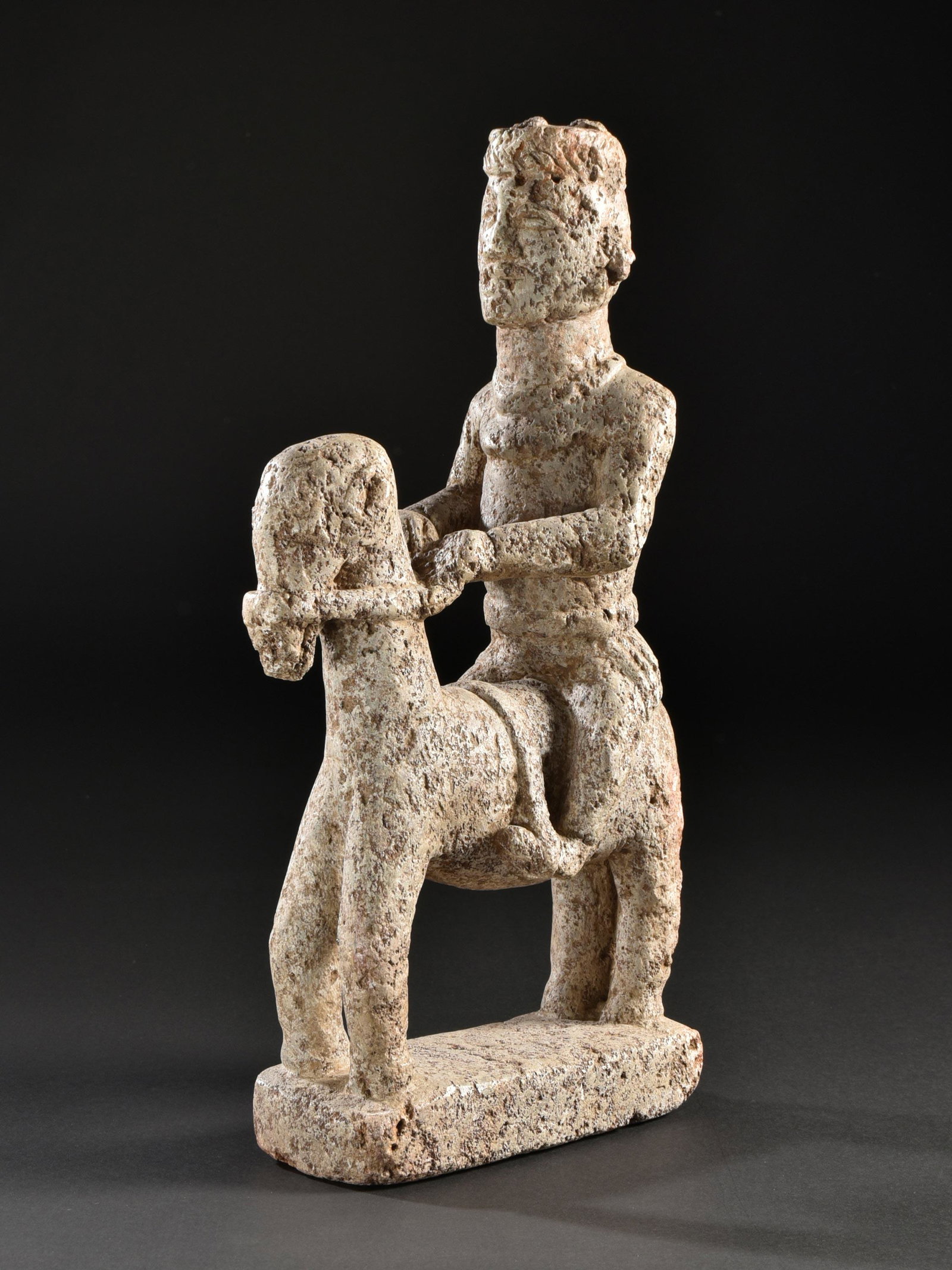 A Kongo Stone Equestrian, "ntadi" (1 of 15)