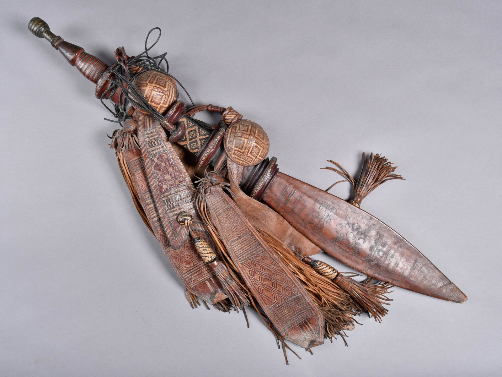 A Haussa Sword with Scabbard (1 of 11)