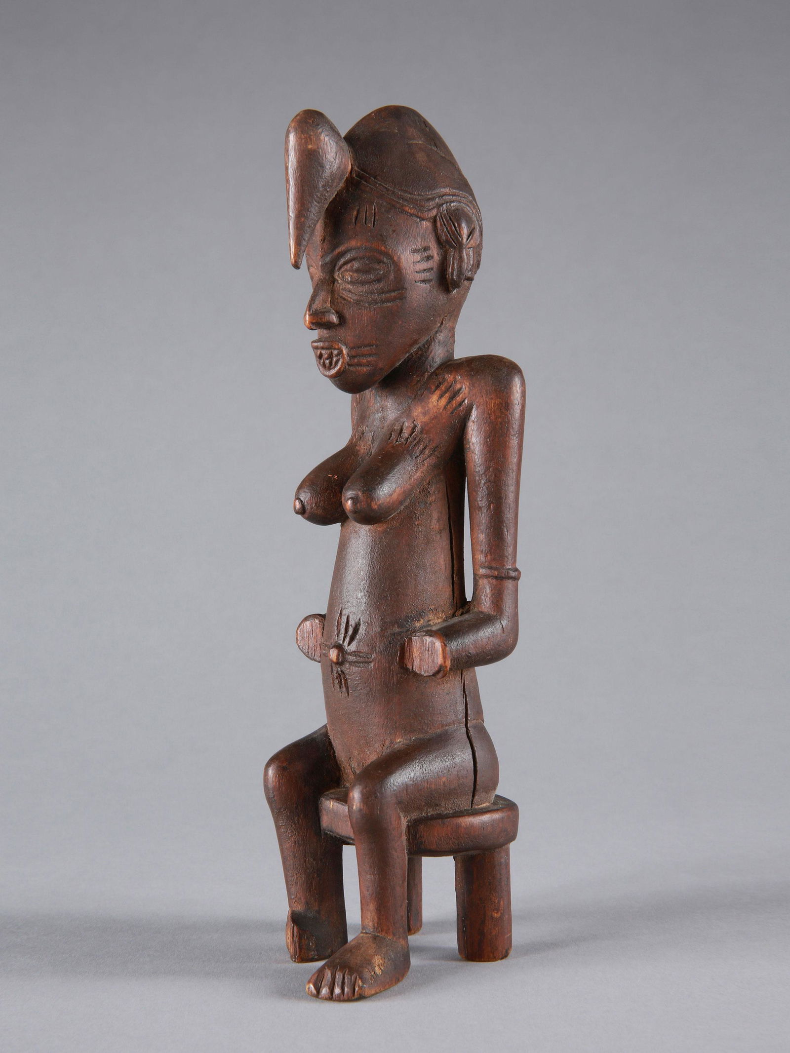 A Senufo Seated Figure (African Art) (1 of 13)