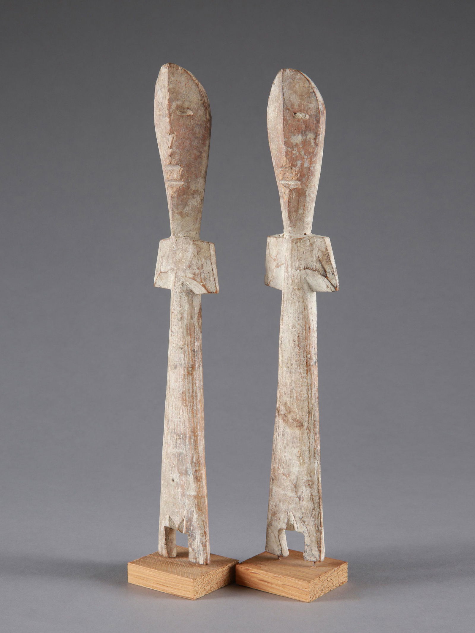 2 Adangme Figures, "aklama" (1 of 11)