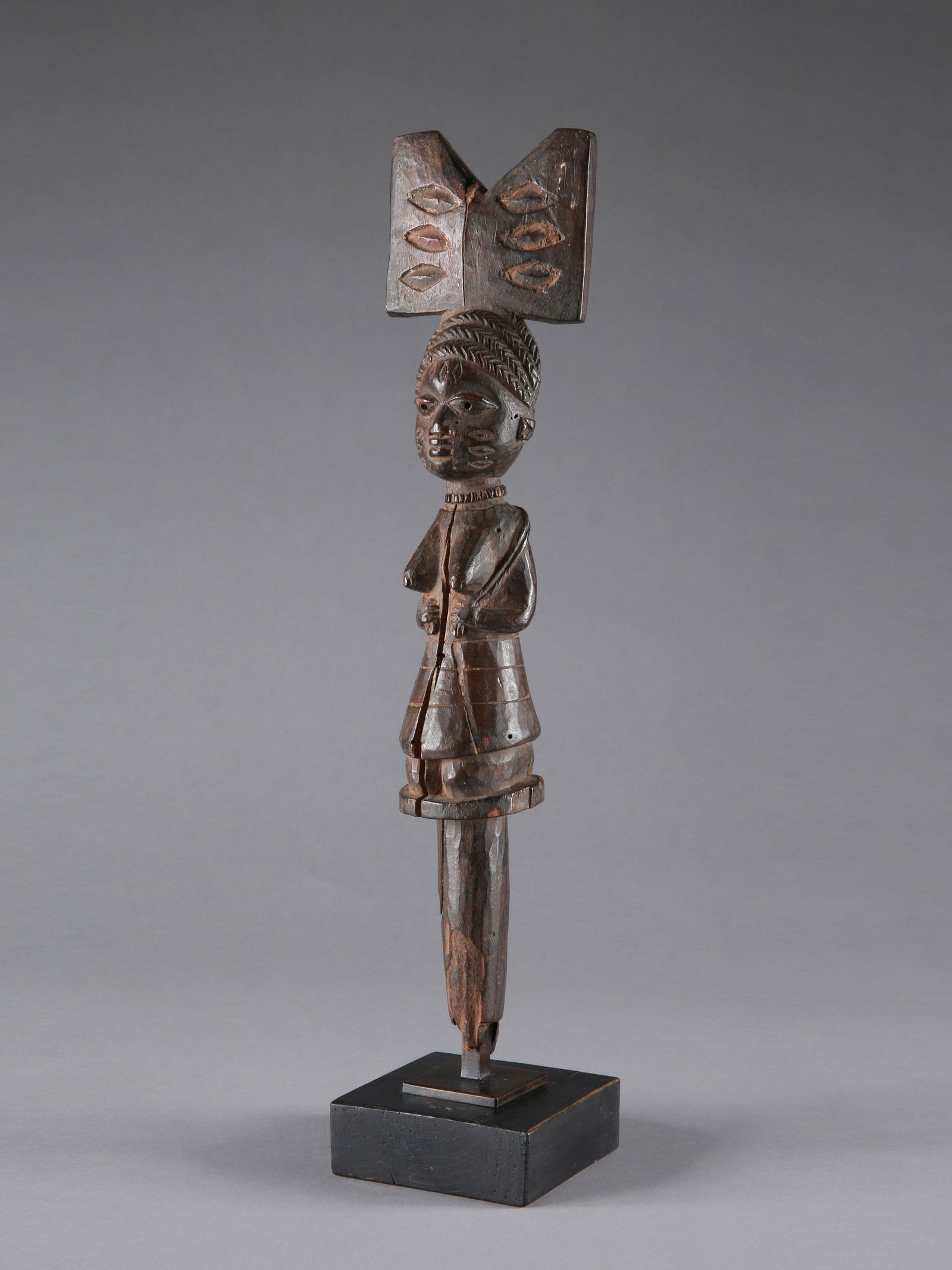 A Yoruba Wand, "oshe shango" (1 of 15)