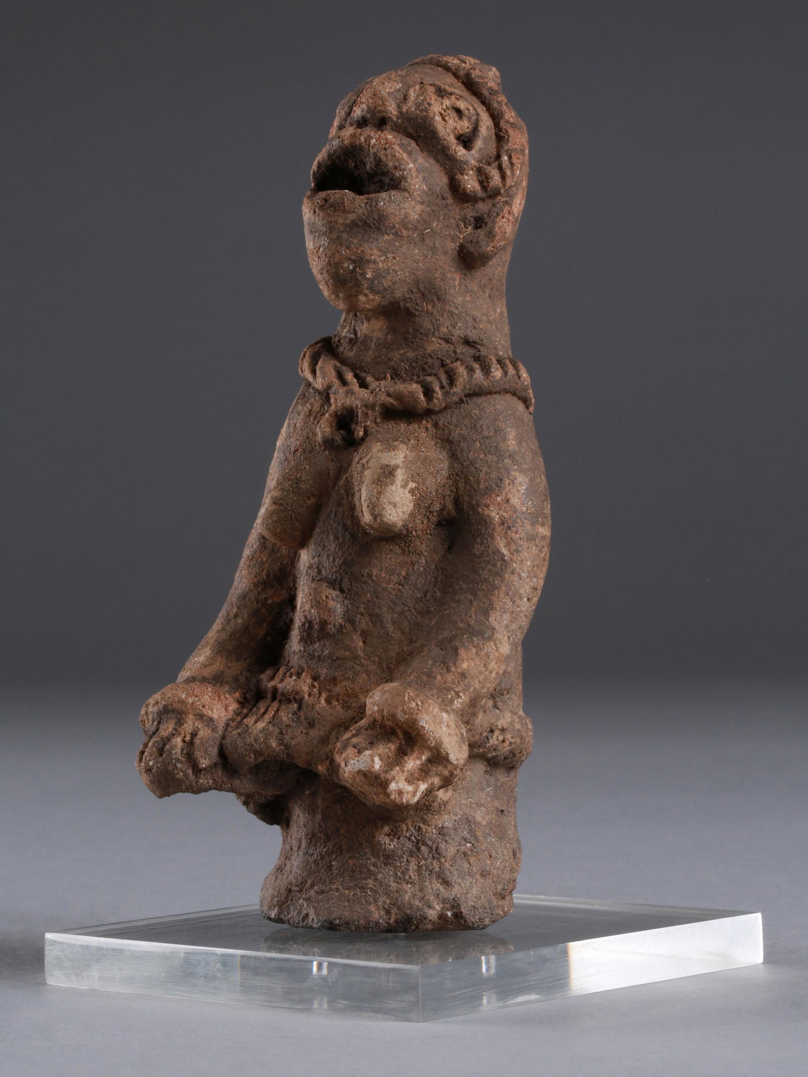 A Koma-Bulsa Seated Figure, "kronkronbua" (1 of 12)