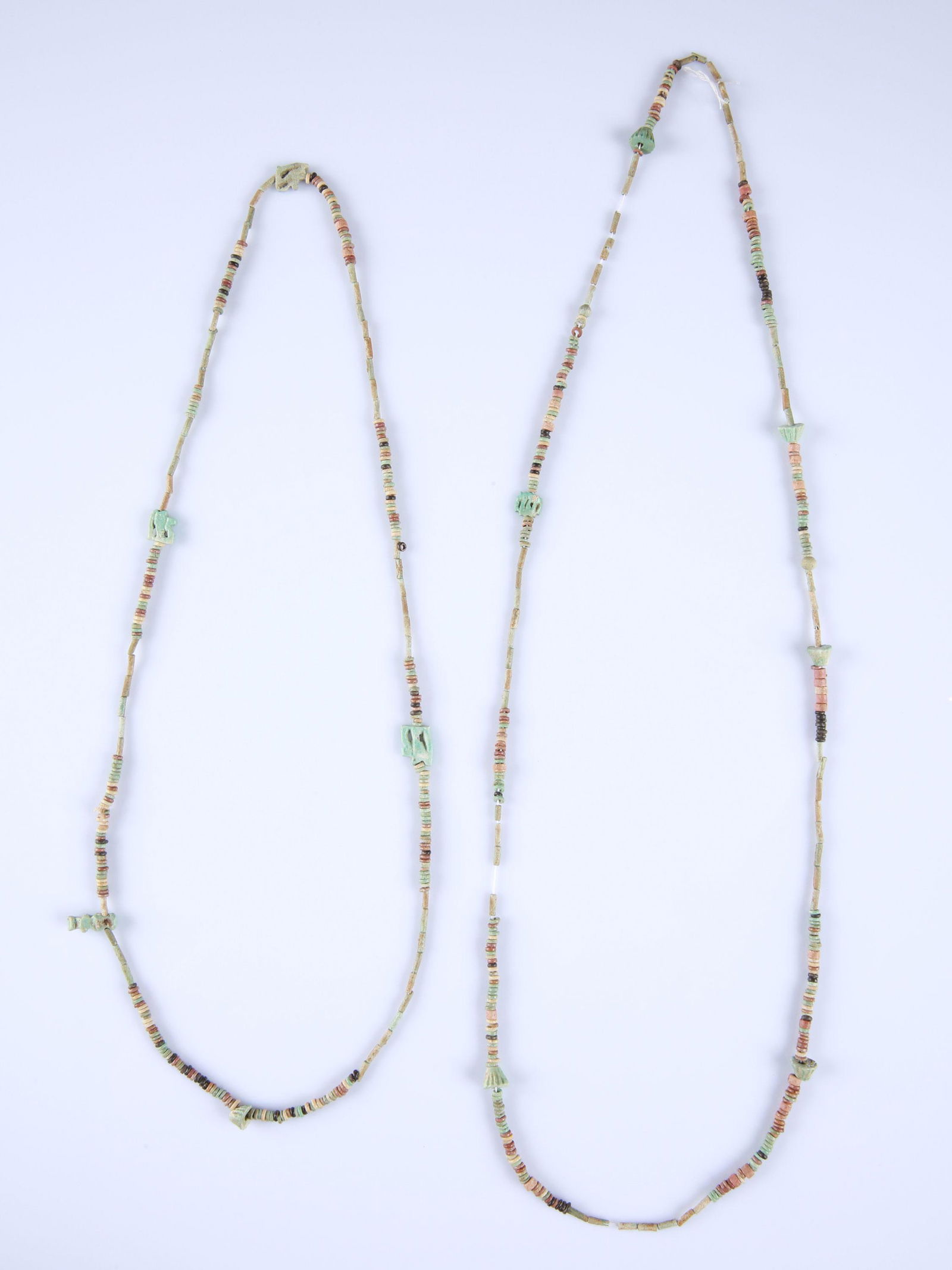 Two Egyptian Bead Strangs of a Mummy Net (1 of 9)