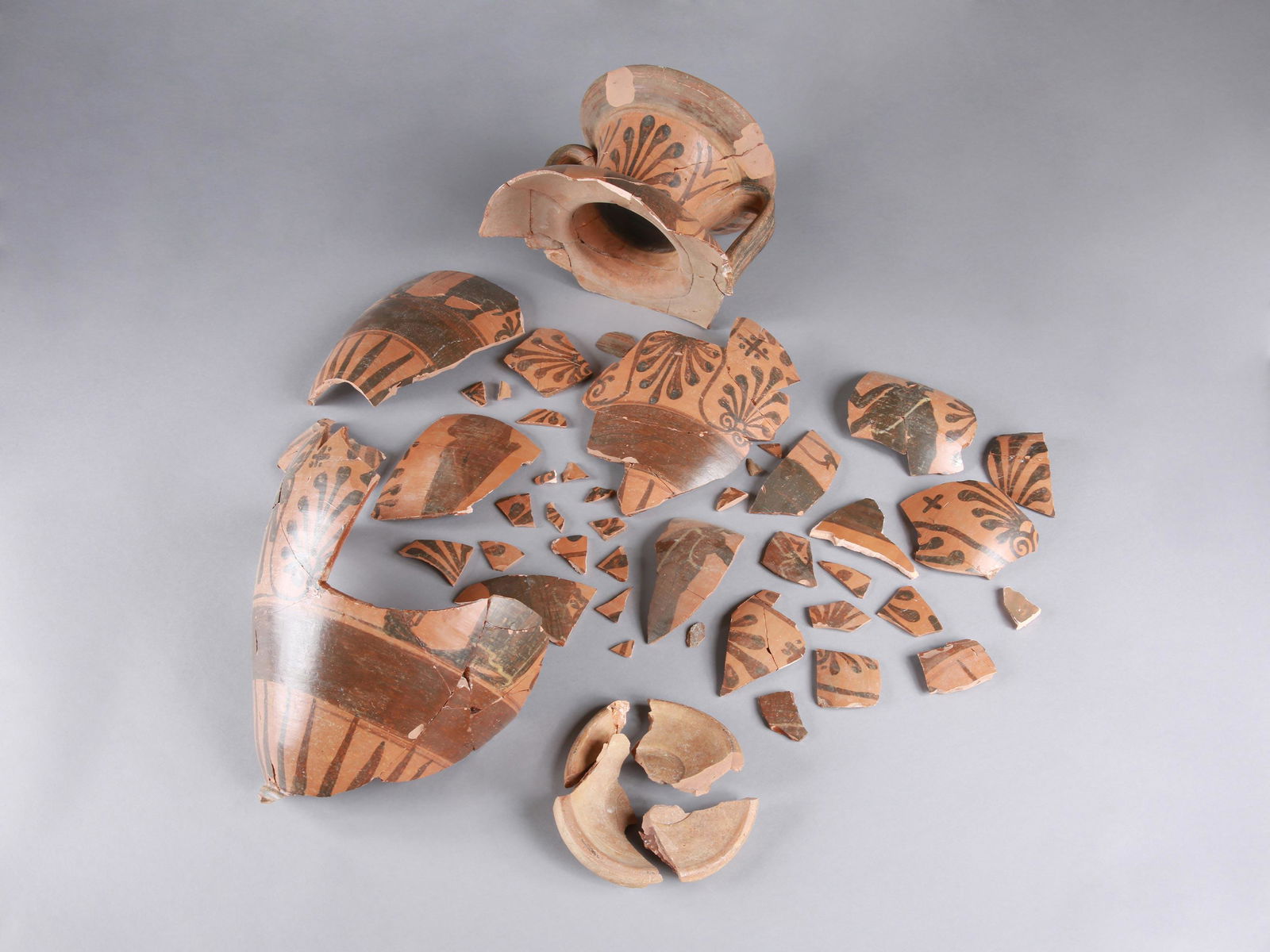 Fragments of a broken Etruscan Amphora (1 of 8)