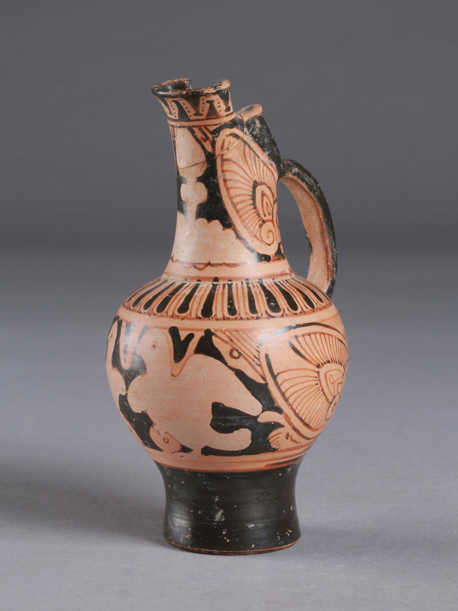 A Faliscan Red-Figure Beaked Jug (1 of 12)
