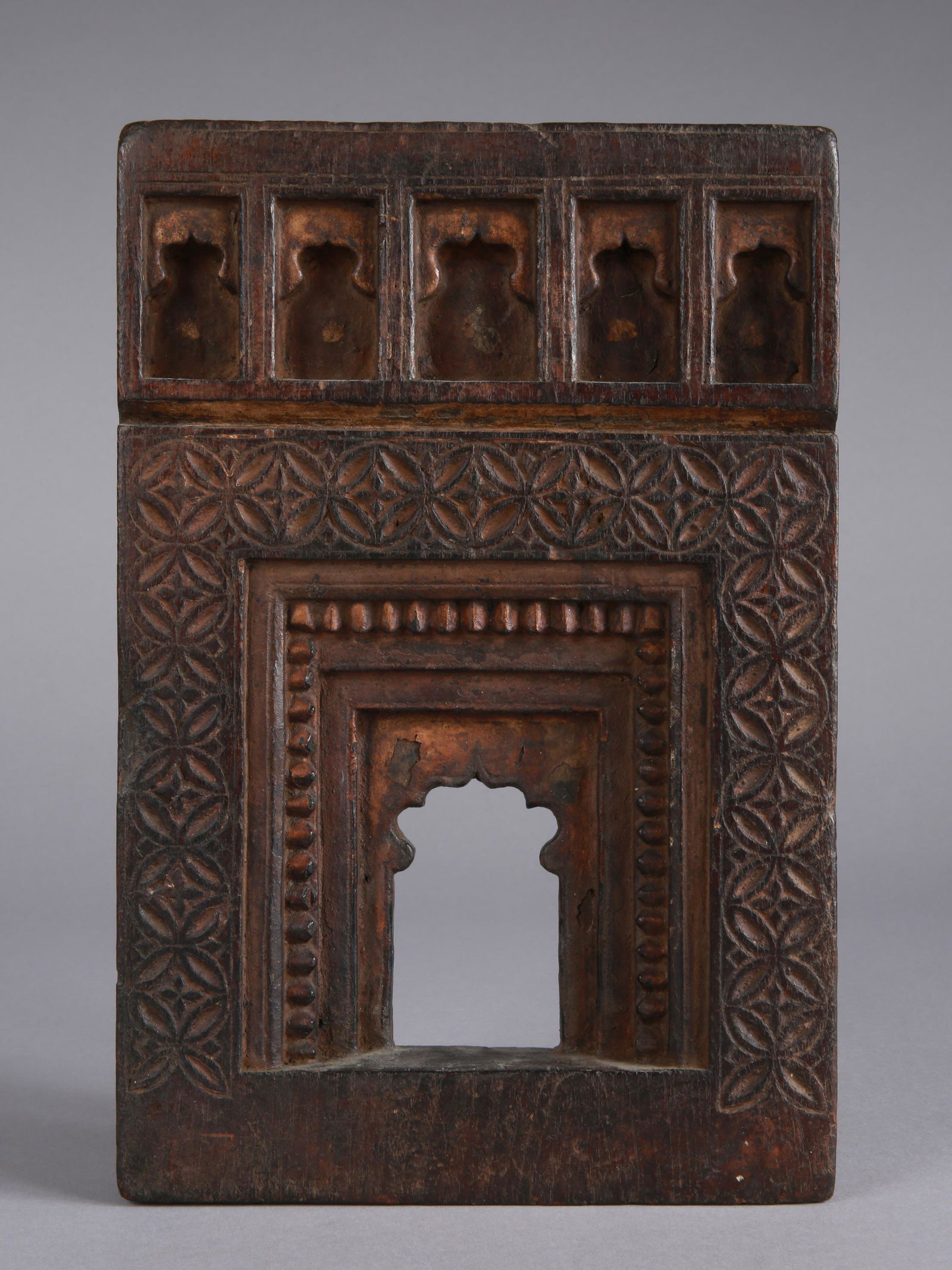 An Indian Wall Hanging Votive Frame (Miniature Temple (1 of 6)