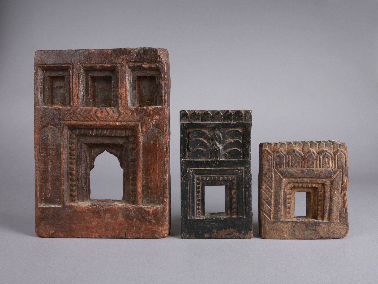 3 Indian Wall Hanging Votive Frames (Miniature Temple (1 of 6)