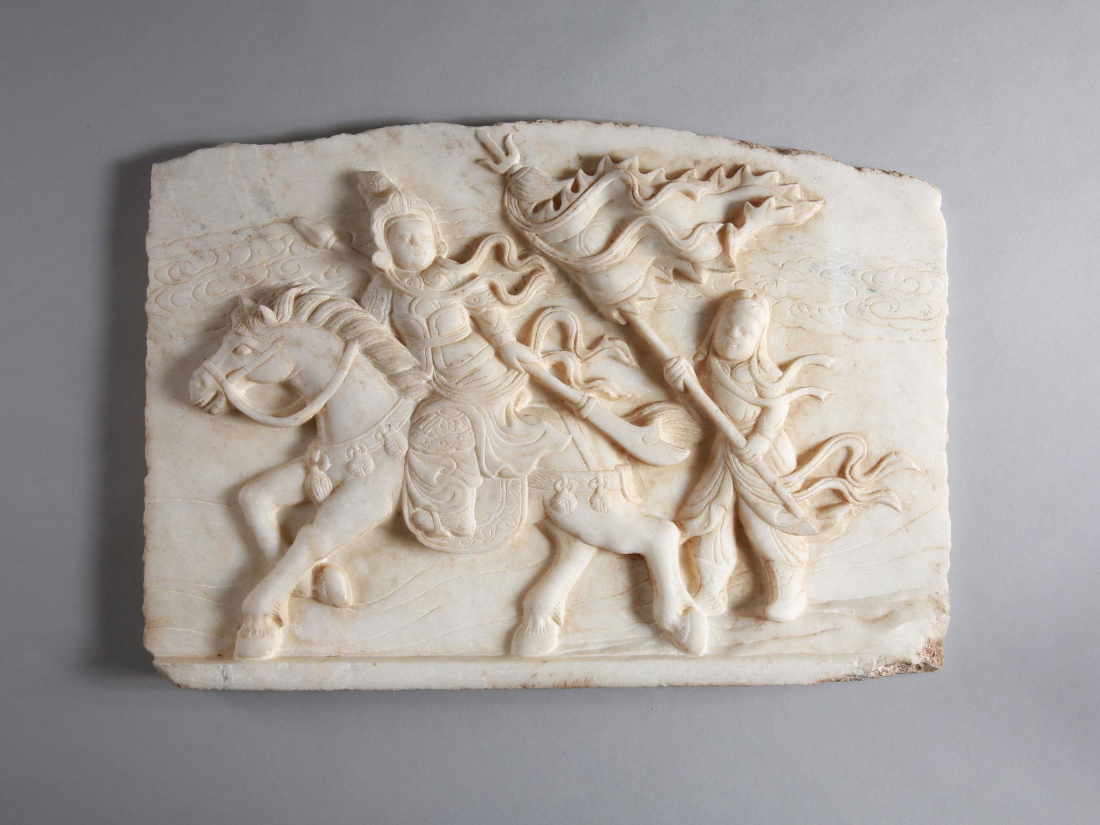 A Chinese Stone Relief, 20th Century (1 of 13)