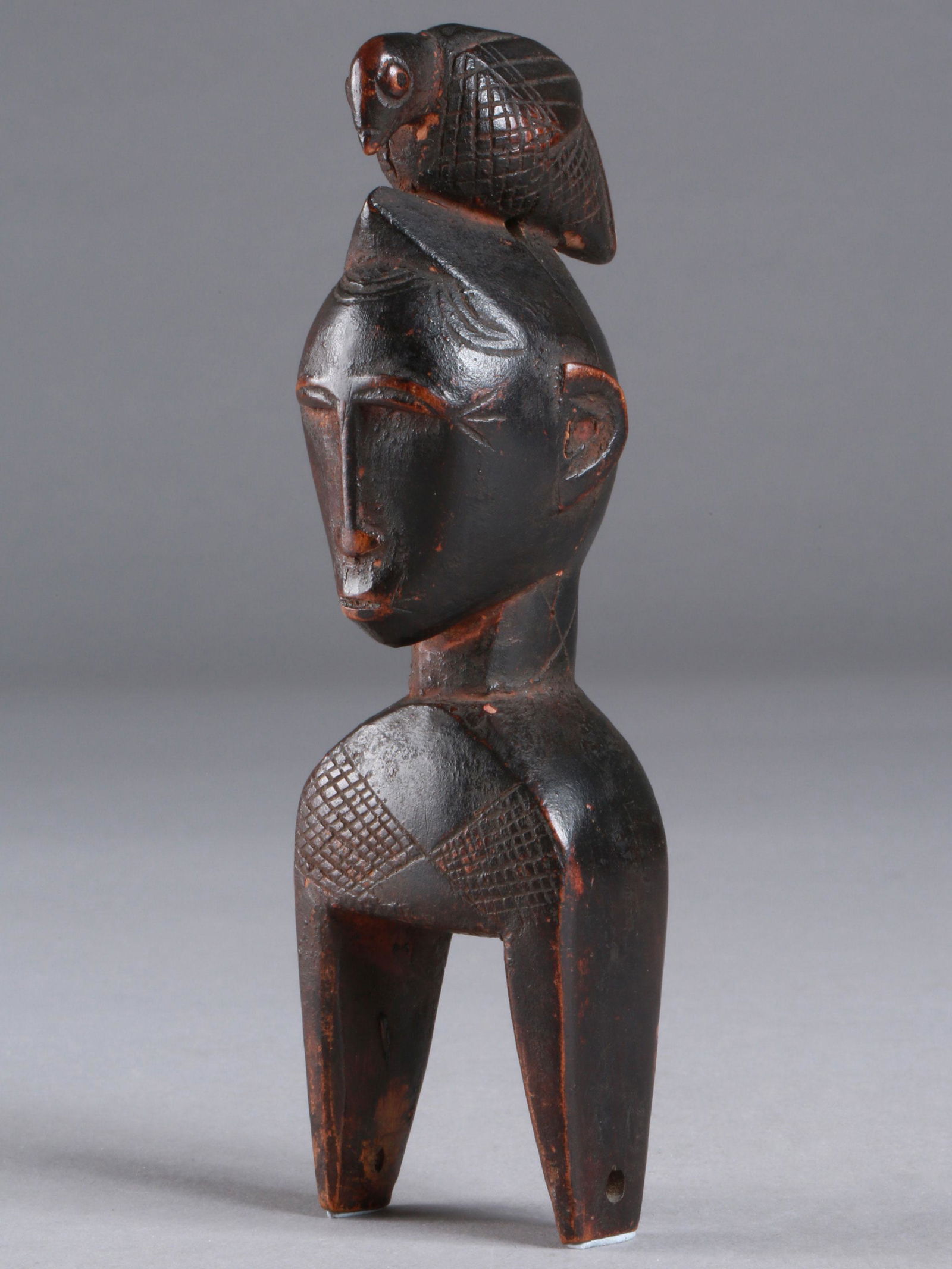 A Baule Heddle Pulley, "konantre" (1 of 11)