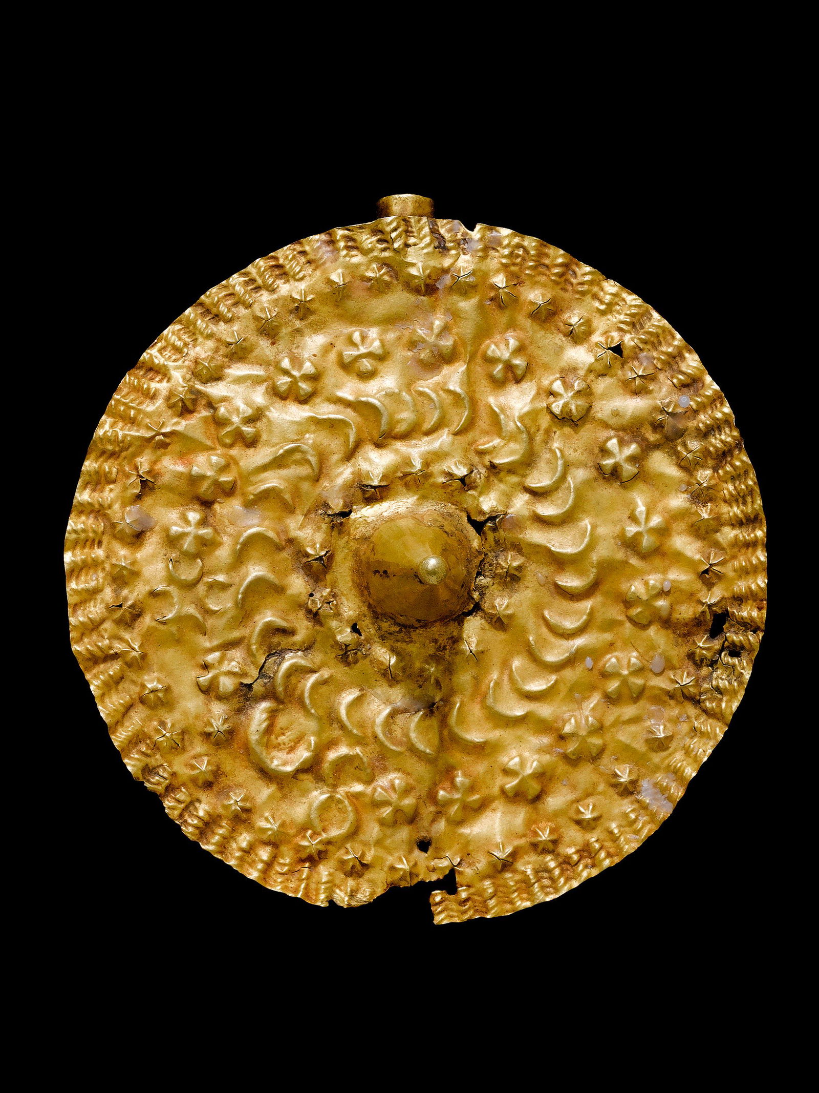 An Asante Pectoral Disk, "akrakonfomu" (1 of 9)