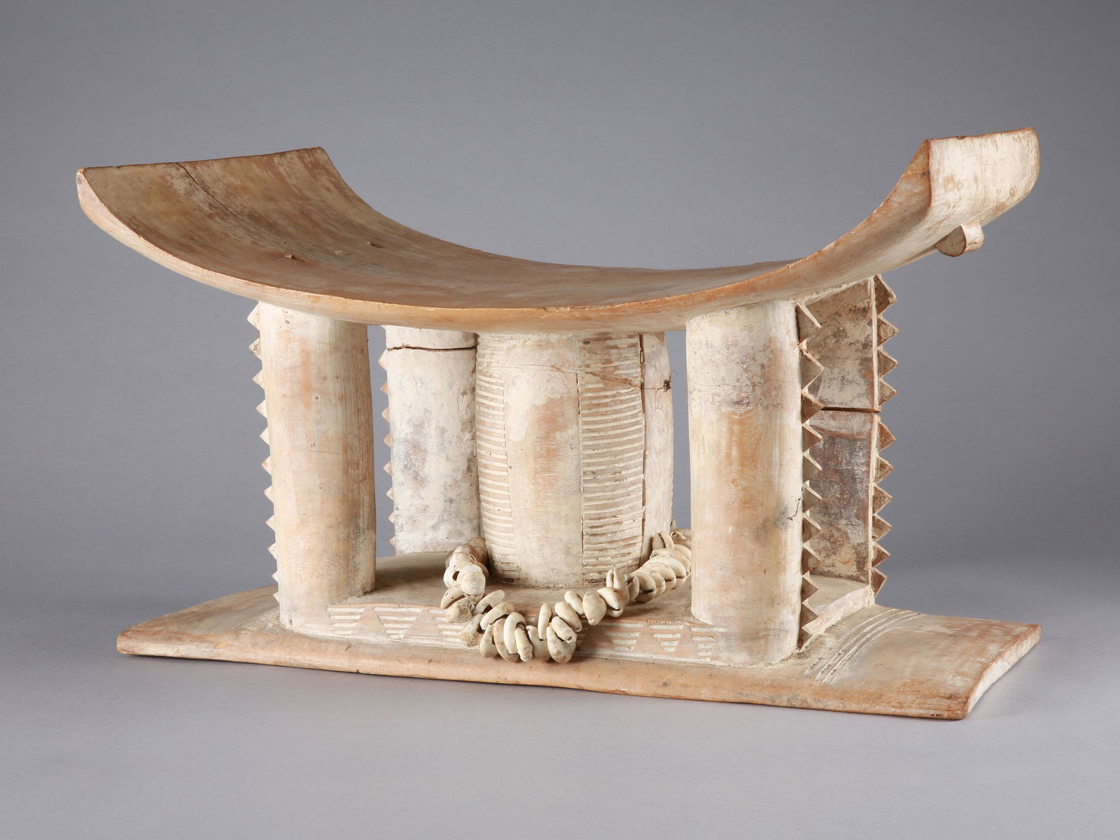 An Asante Stool, "mmaa gwa" (1 of 14)