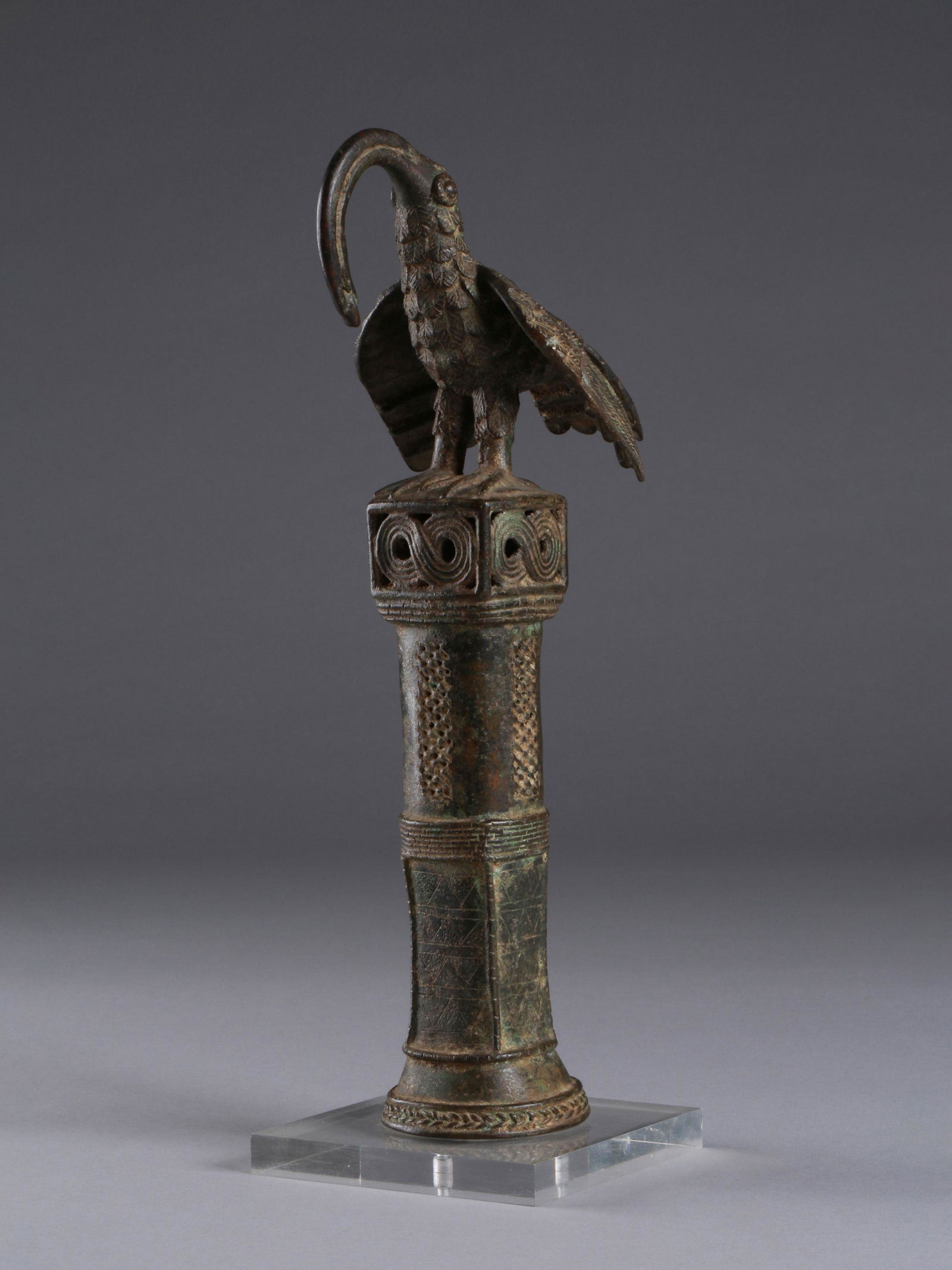 An Edo Idiophone, "ahianmwen-oro" (1 of 13)