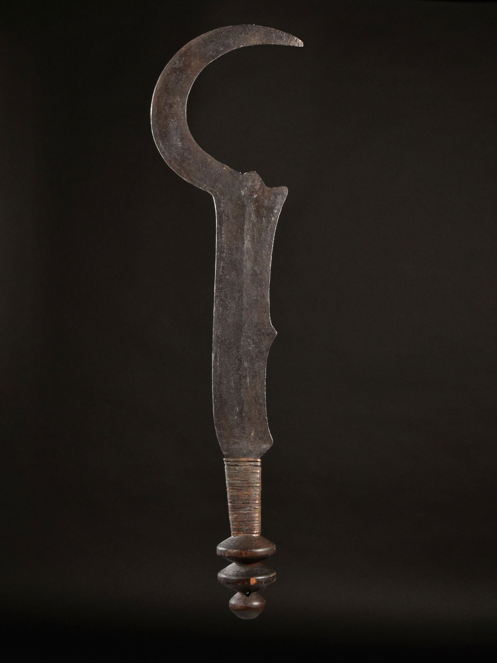A Ngombe Sickle Blade Knife, "ngulu" (1 of 6)