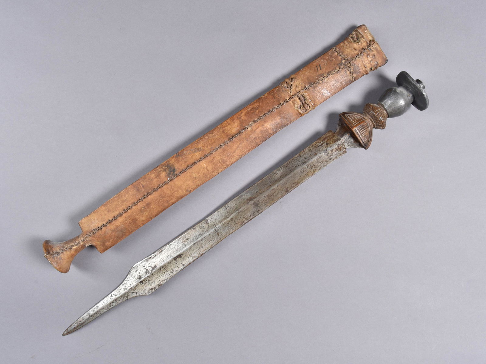 A Keaka Short Sword with Sheath (1 of 8)