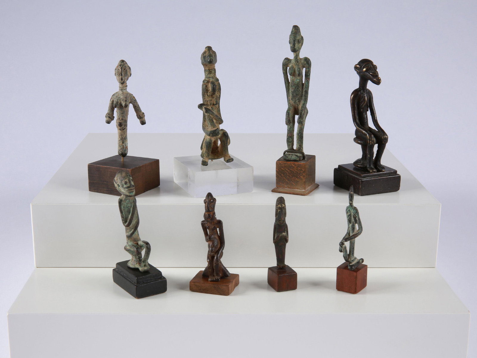 8 Figural Bronze Miniatures (1 of 5)