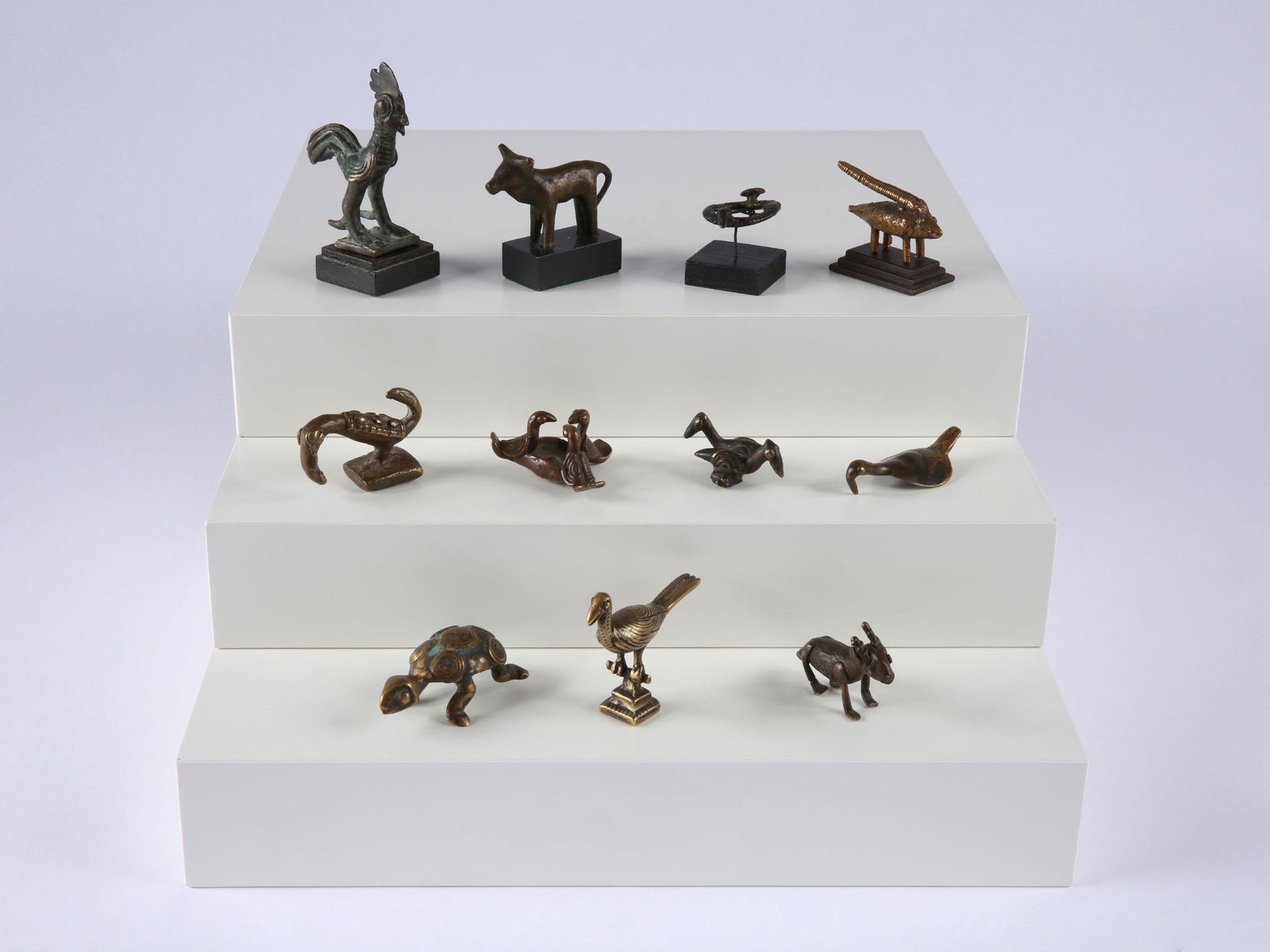 11 Figural Bronze Miniatures (1 of 7)