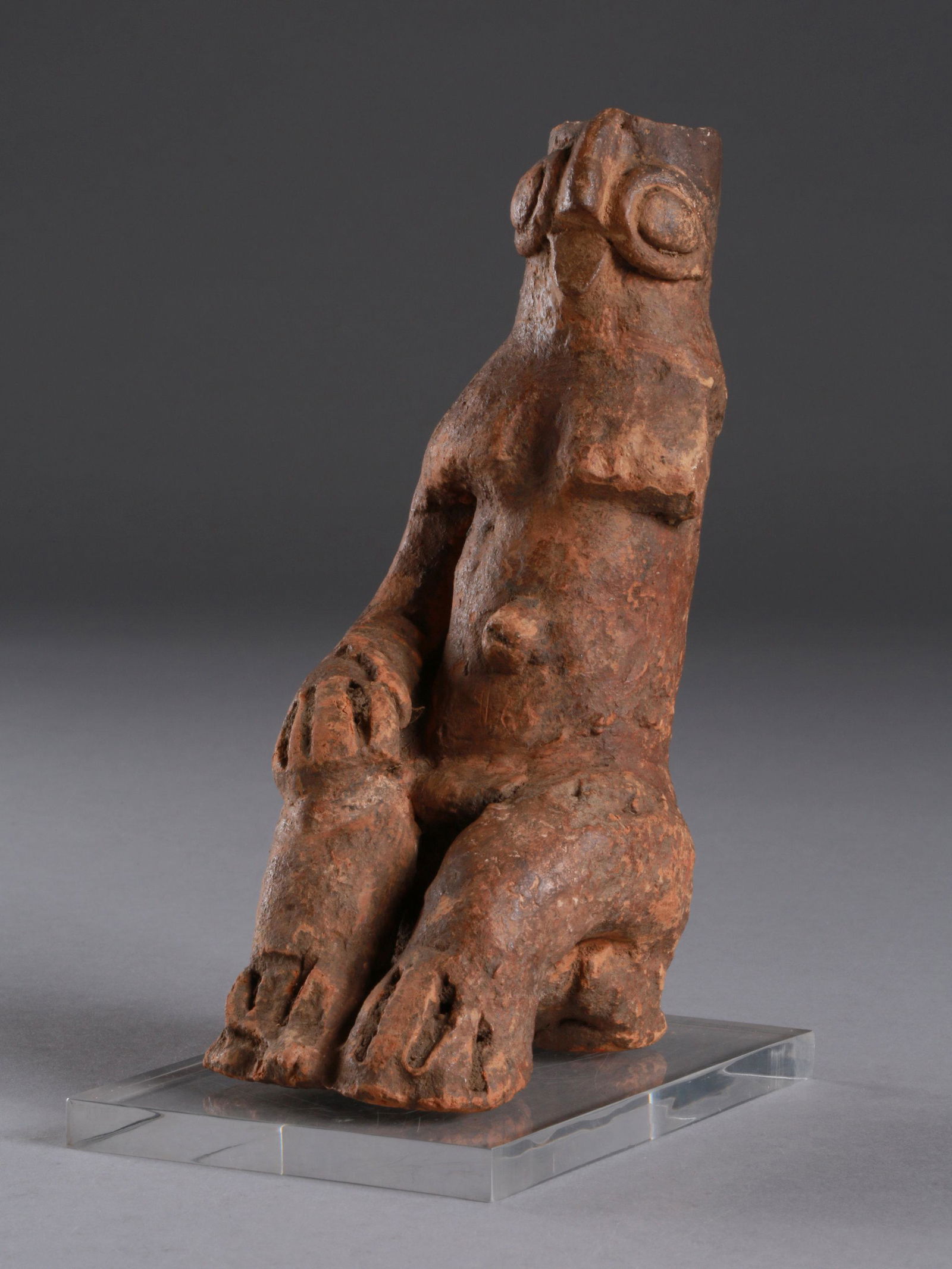 A Koma-Bulsa Seated Figure, "kronkronbua" (1 of 13)