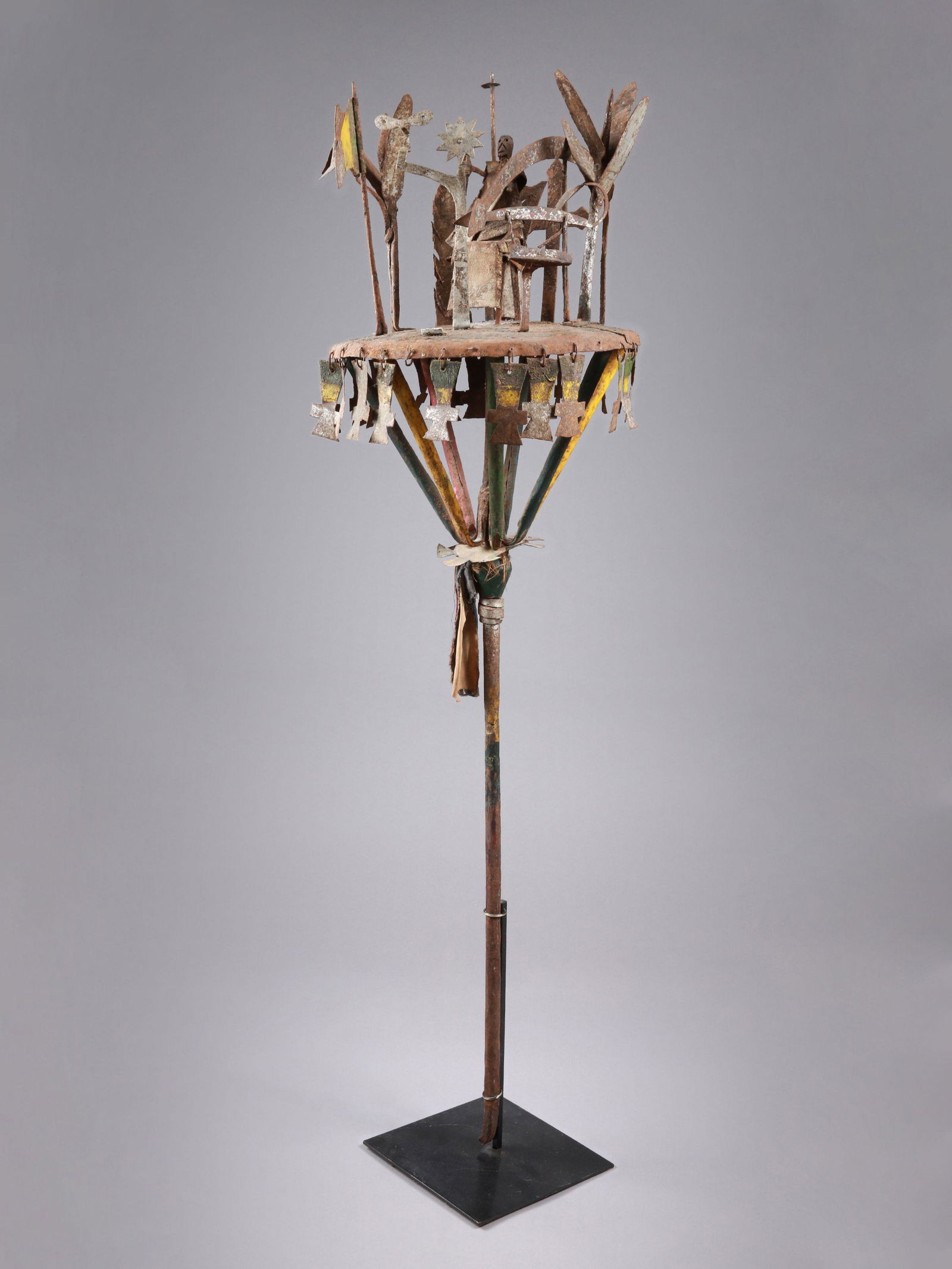 A Fon Memorial Staff, "asen" (1 of 14)